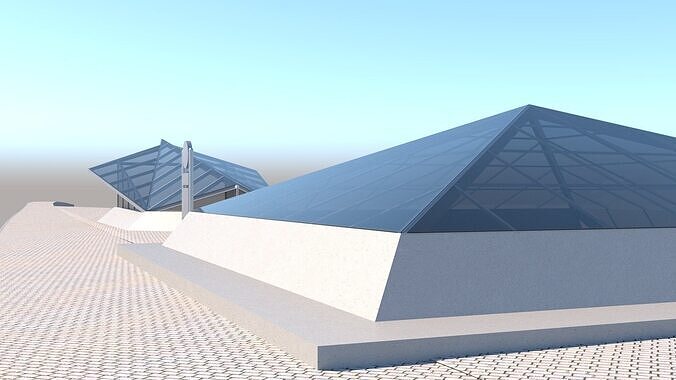 Metro Station 3D model