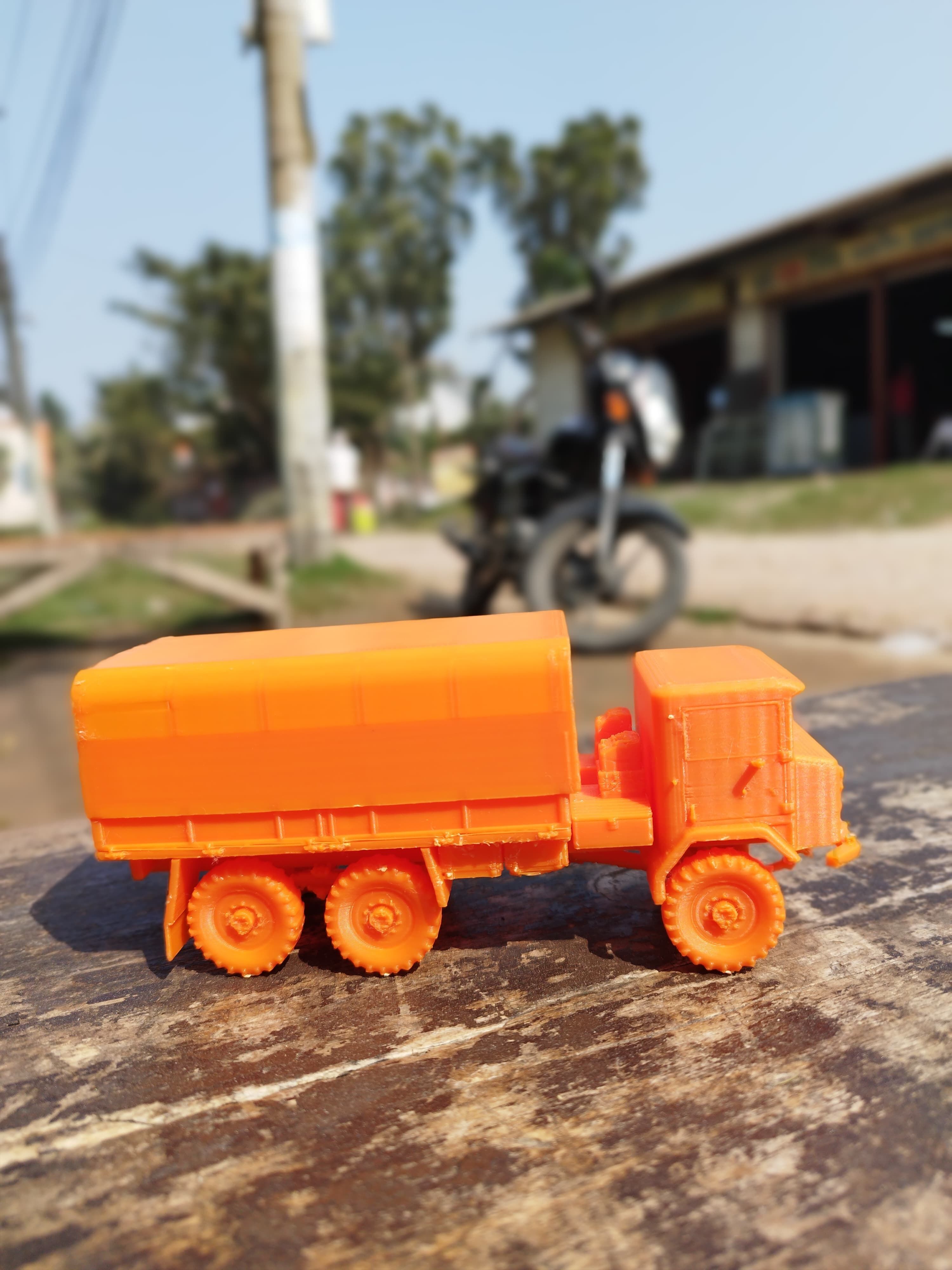 Australian Army Acco 6x6 F1 1973 3D Model 3D print model_3