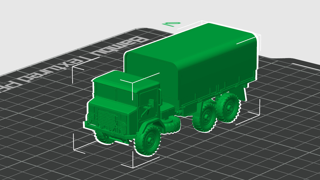 Australian Army Acco 6x6 F1 1973 3D Model 3D print model_14