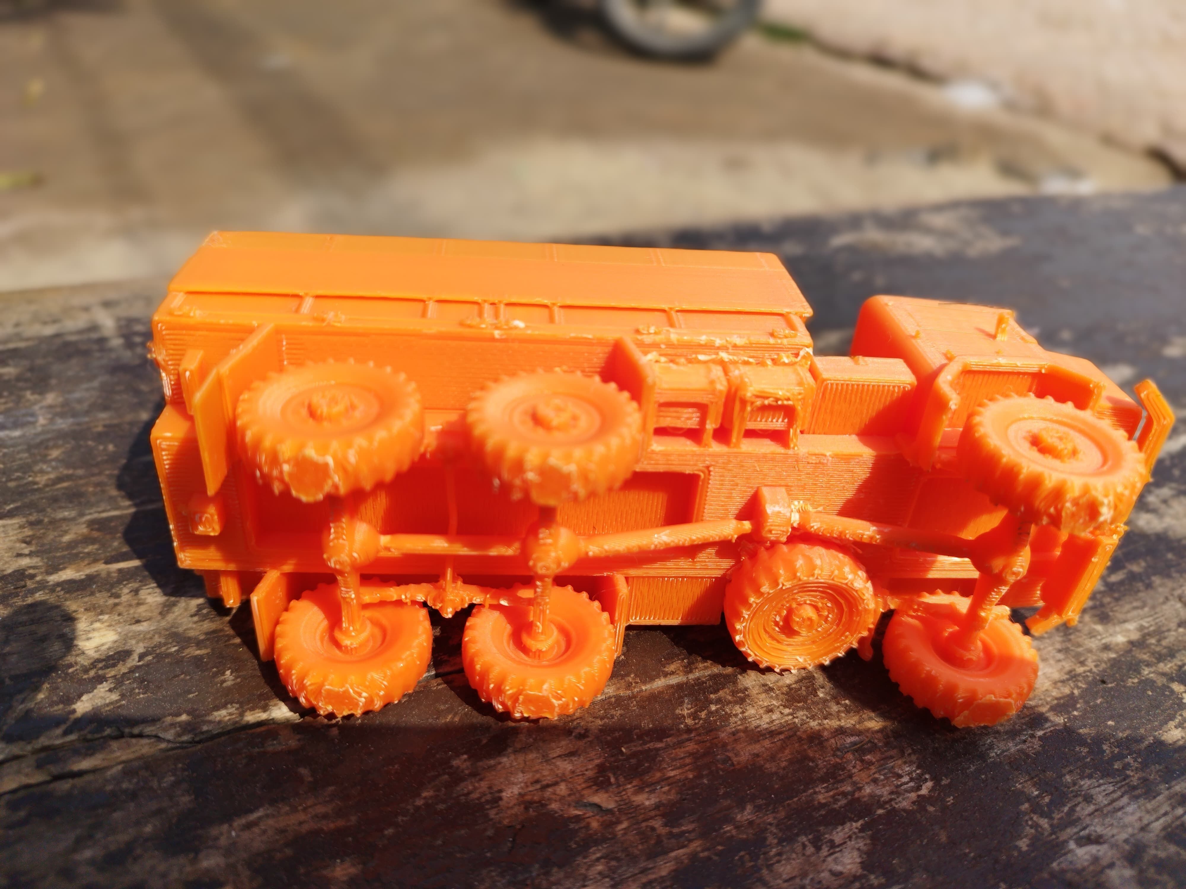 Australian Army Acco 6x6 F1 1973 3D Model 3D print model_5