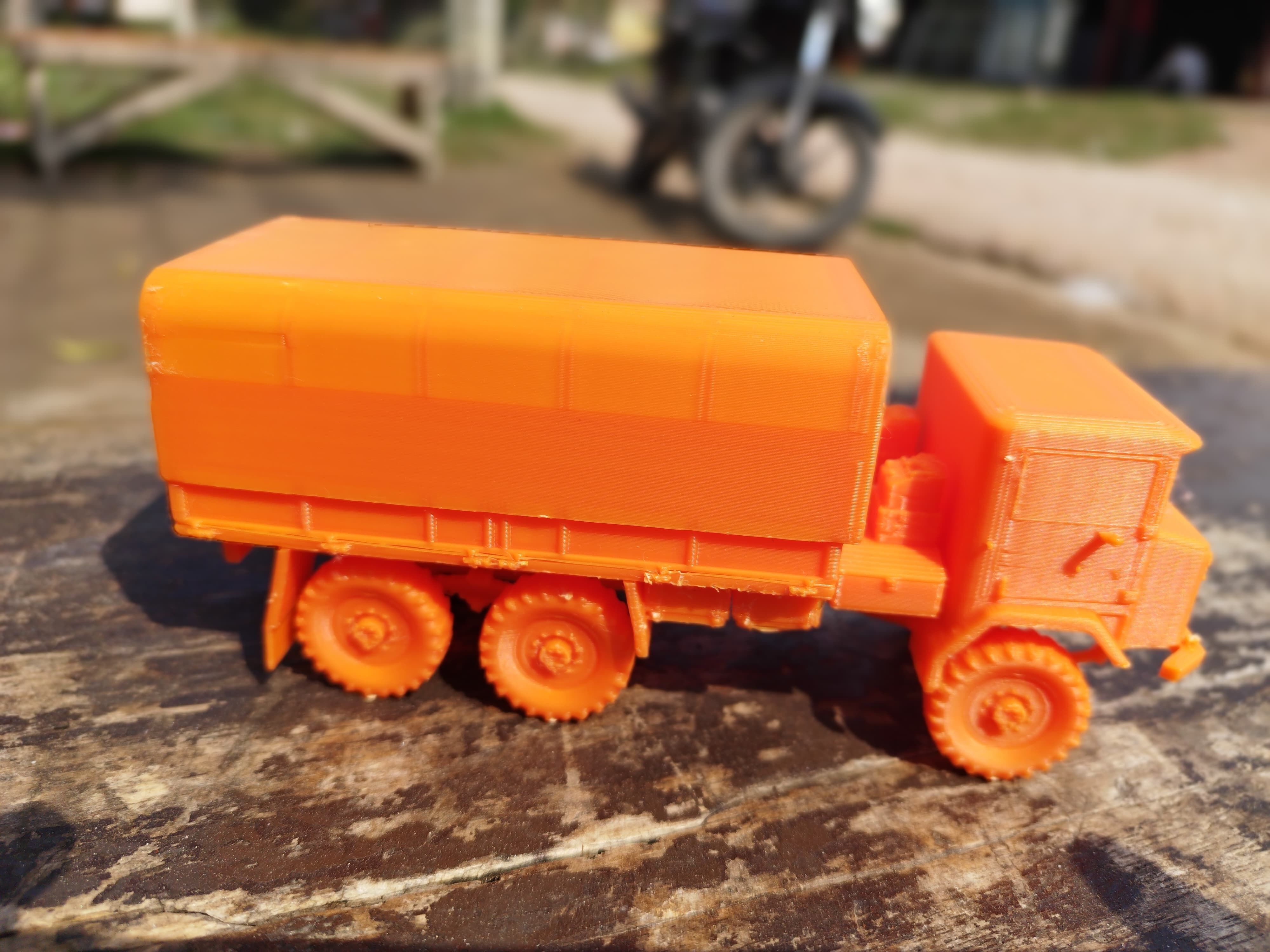 Australian Army Acco 6x6 F1 1973 3D Model 3D print model_4