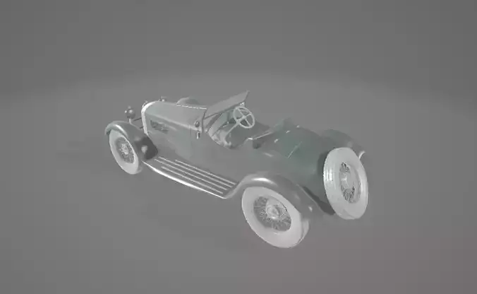 ALFA ROMEO 6C 1750 3D MODEL OBJ