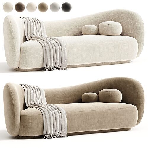 Diane sofa 3D model