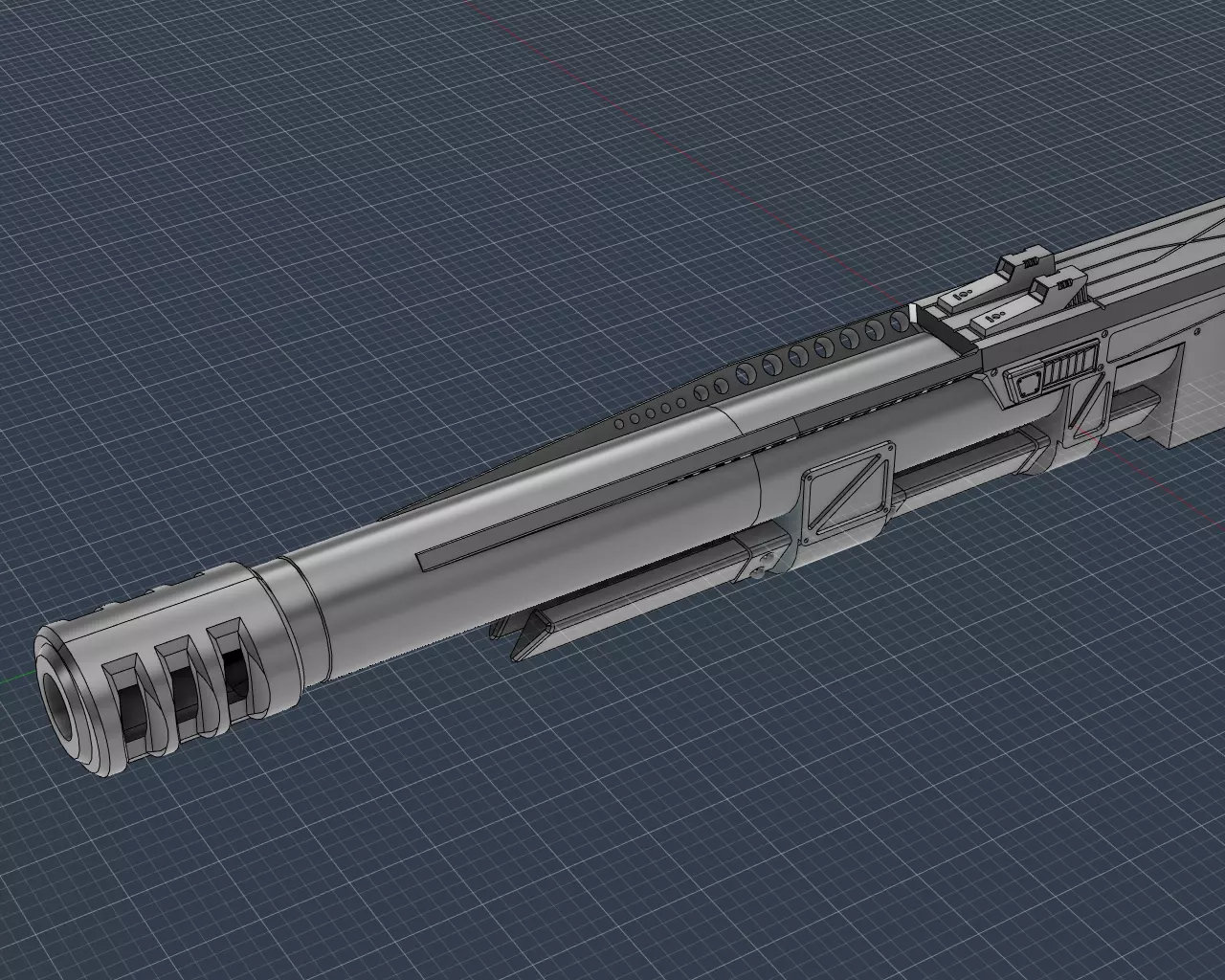 Kinetic Cannon V2 HD 3D print model