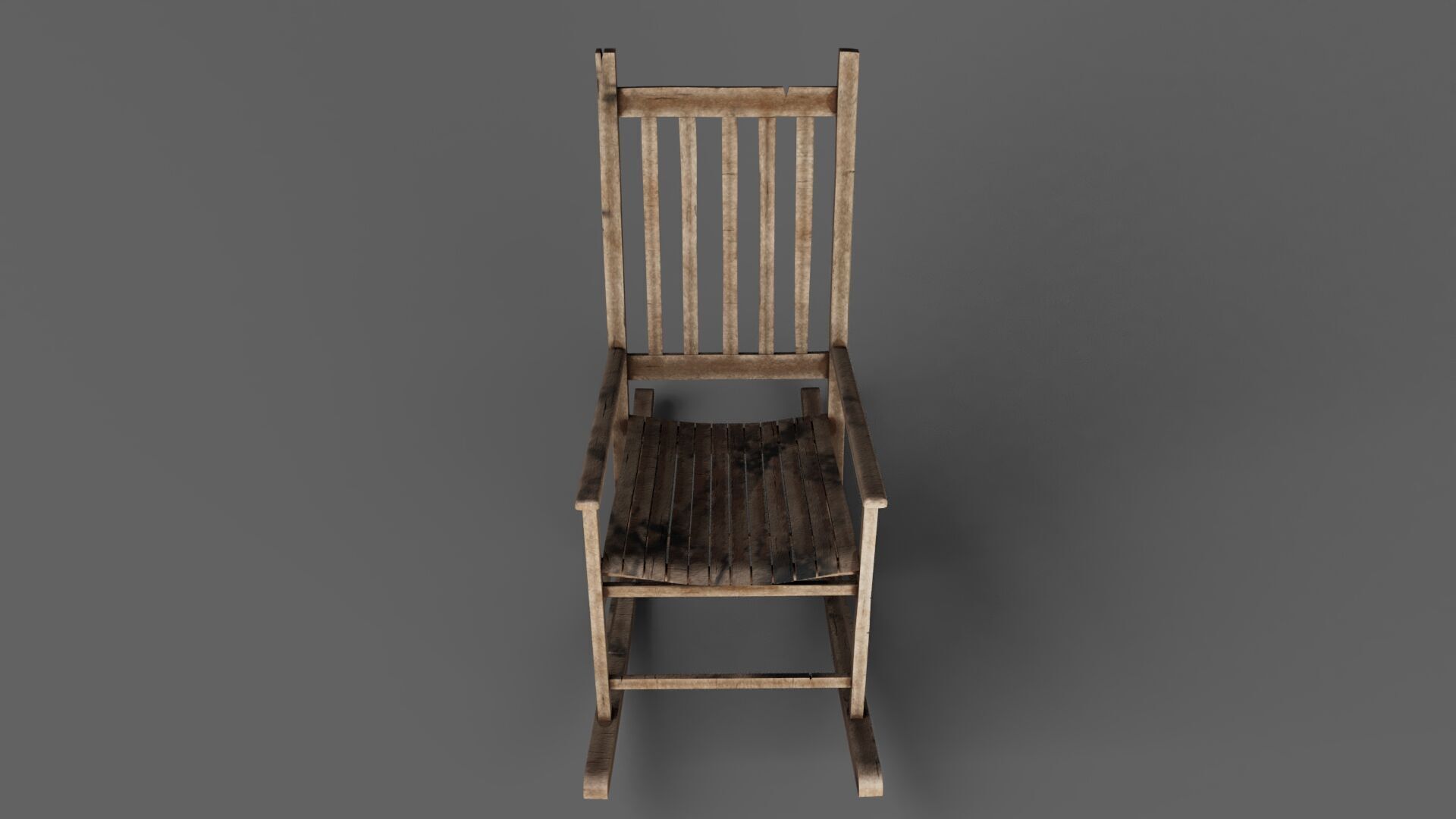 rocking chair 3D model_1