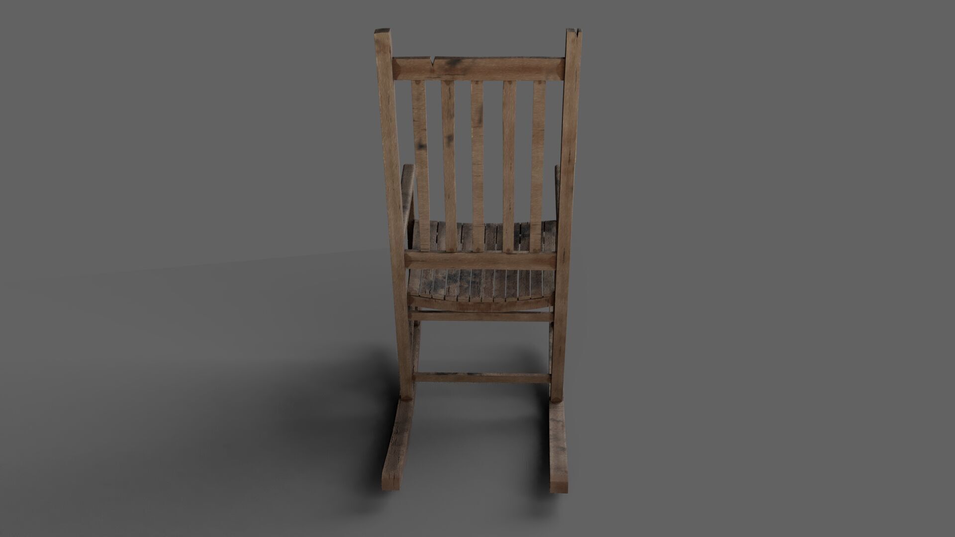 rocking chair 3D model_3