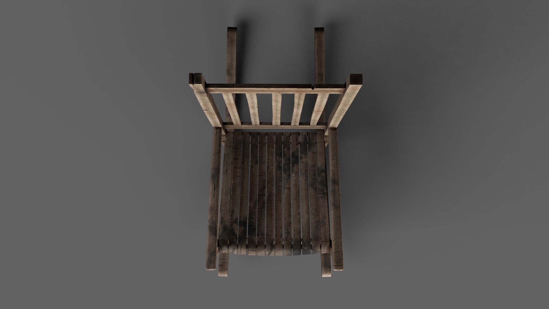 rocking chair 3D model_6