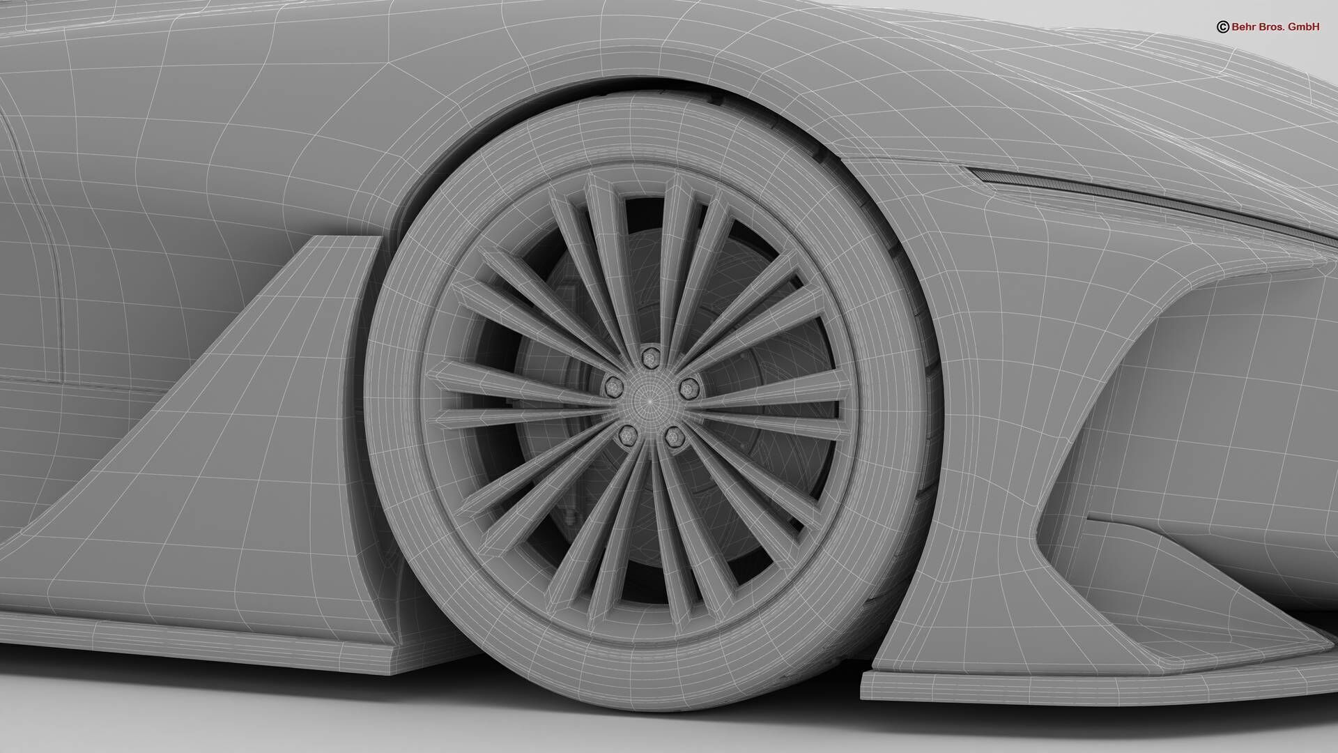 Generic Future EV Sportcoupe 3D model_23