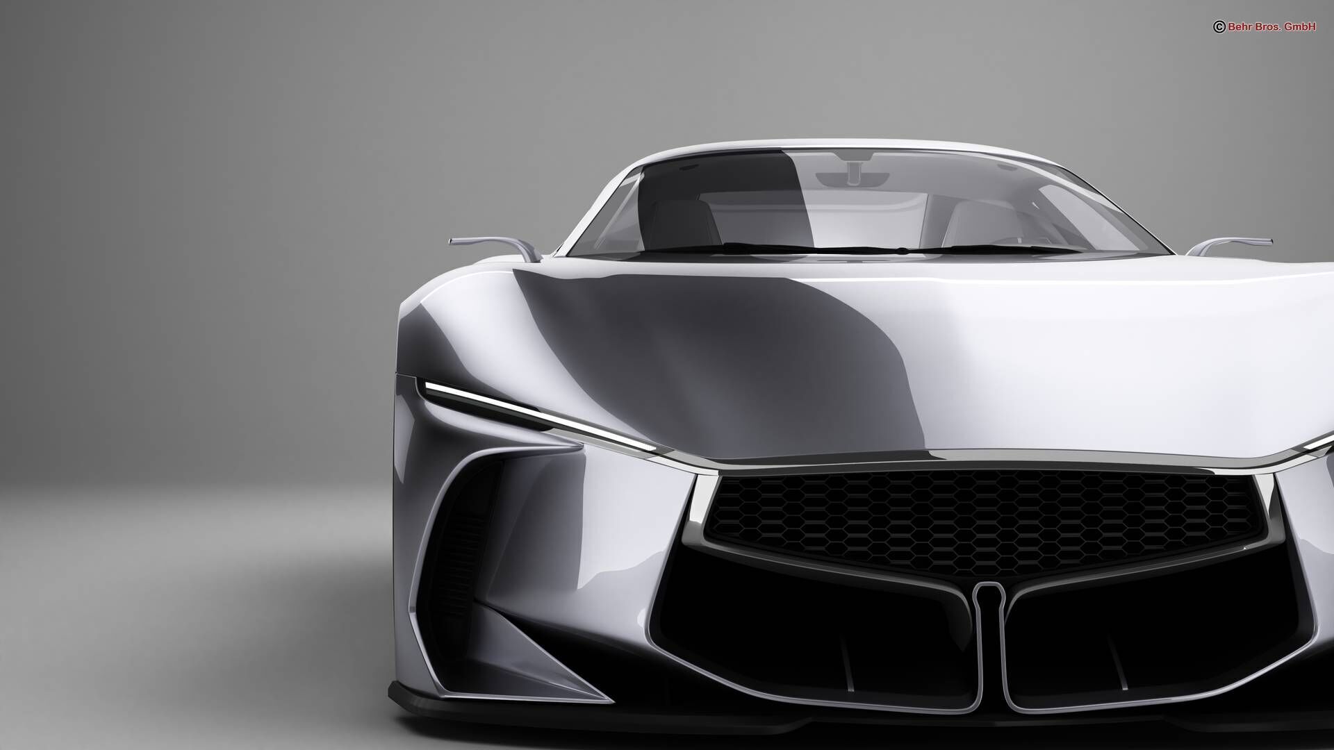 Generic Future EV Sportcoupe 3D model_7