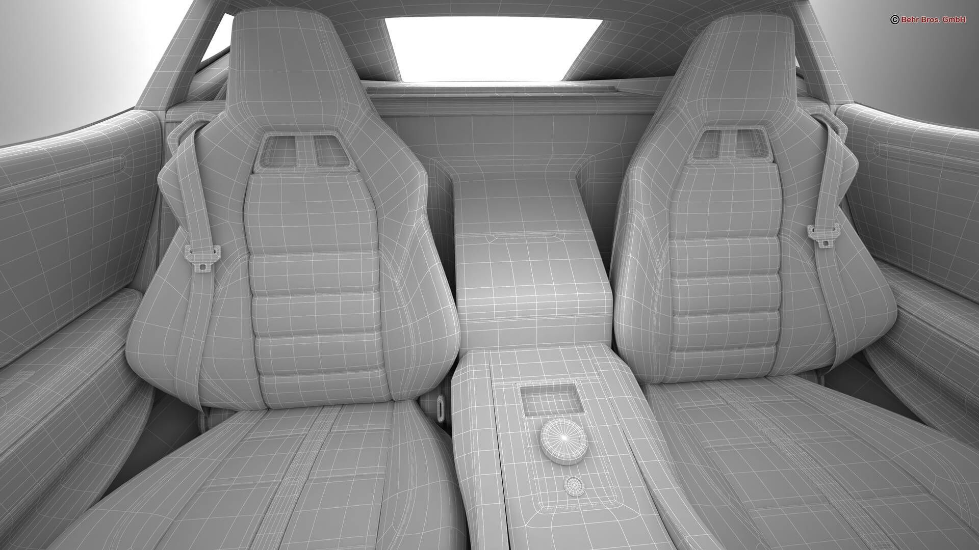 Generic Future EV Sportcoupe 3D model_28