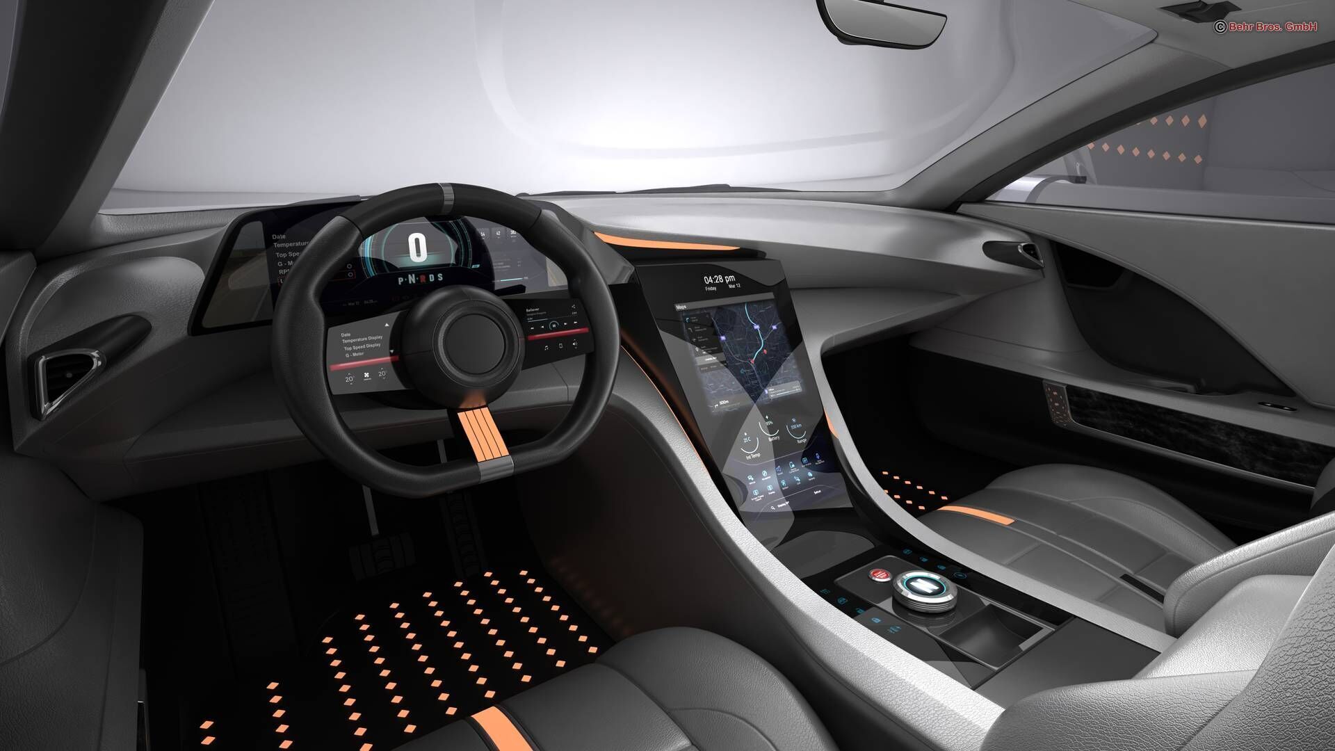 Generic Future EV Sportcoupe 3D model_12