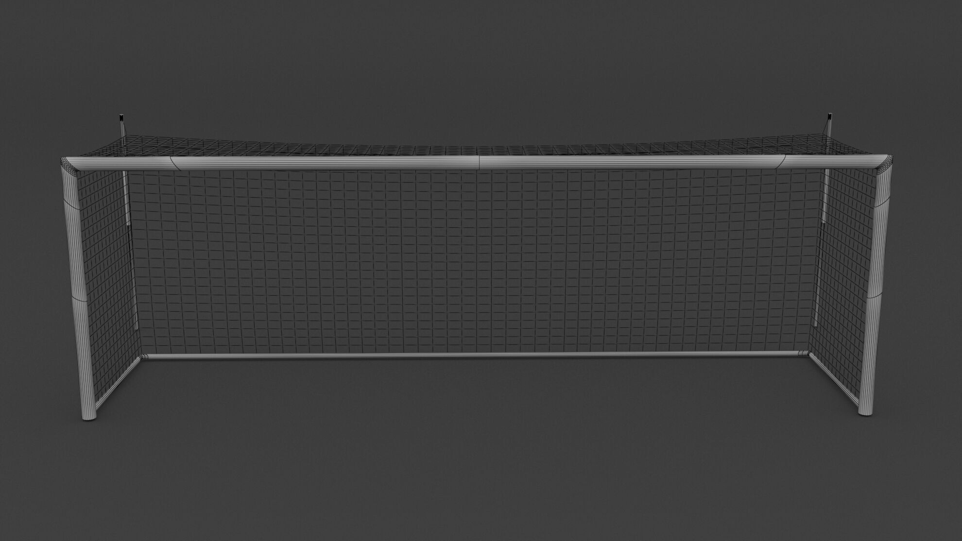 Soccer Goal 3D model_9