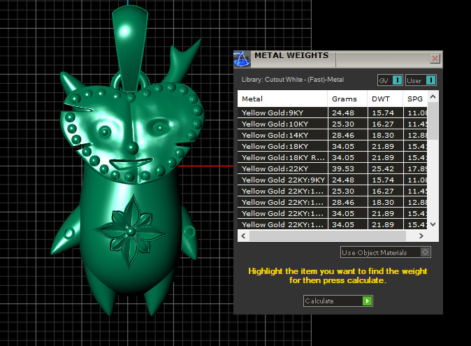 OWL BIRD PENDANT 3D PRINTABLE MODEL 3D print model_2