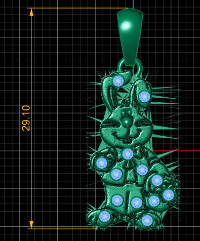 OWL BIRD PENDANT 3D PRINTABLE MODEL 3D print model_4