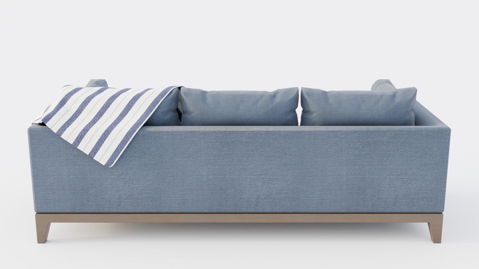 Modern Couch Model Blender Sofa 3D model_3