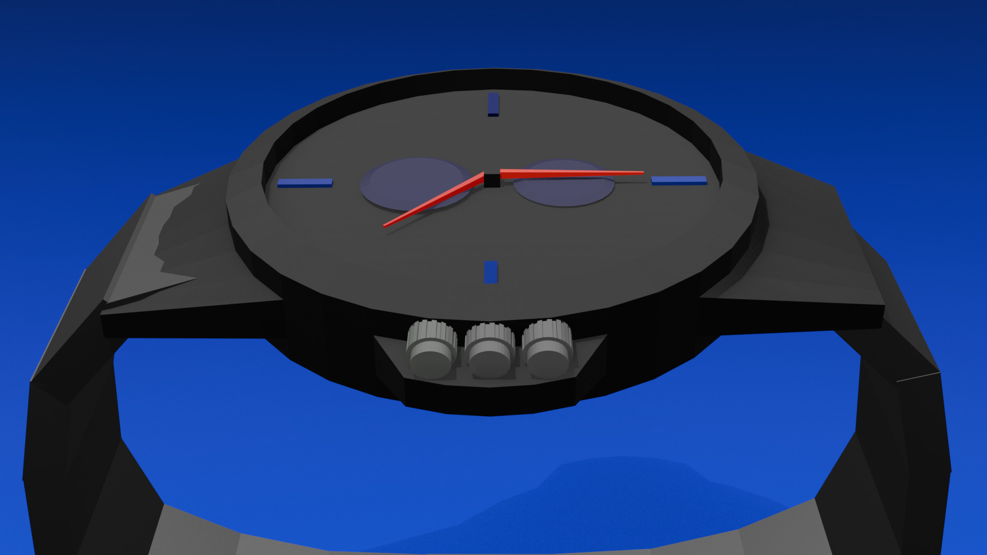 watch Low-poly 3D model_5