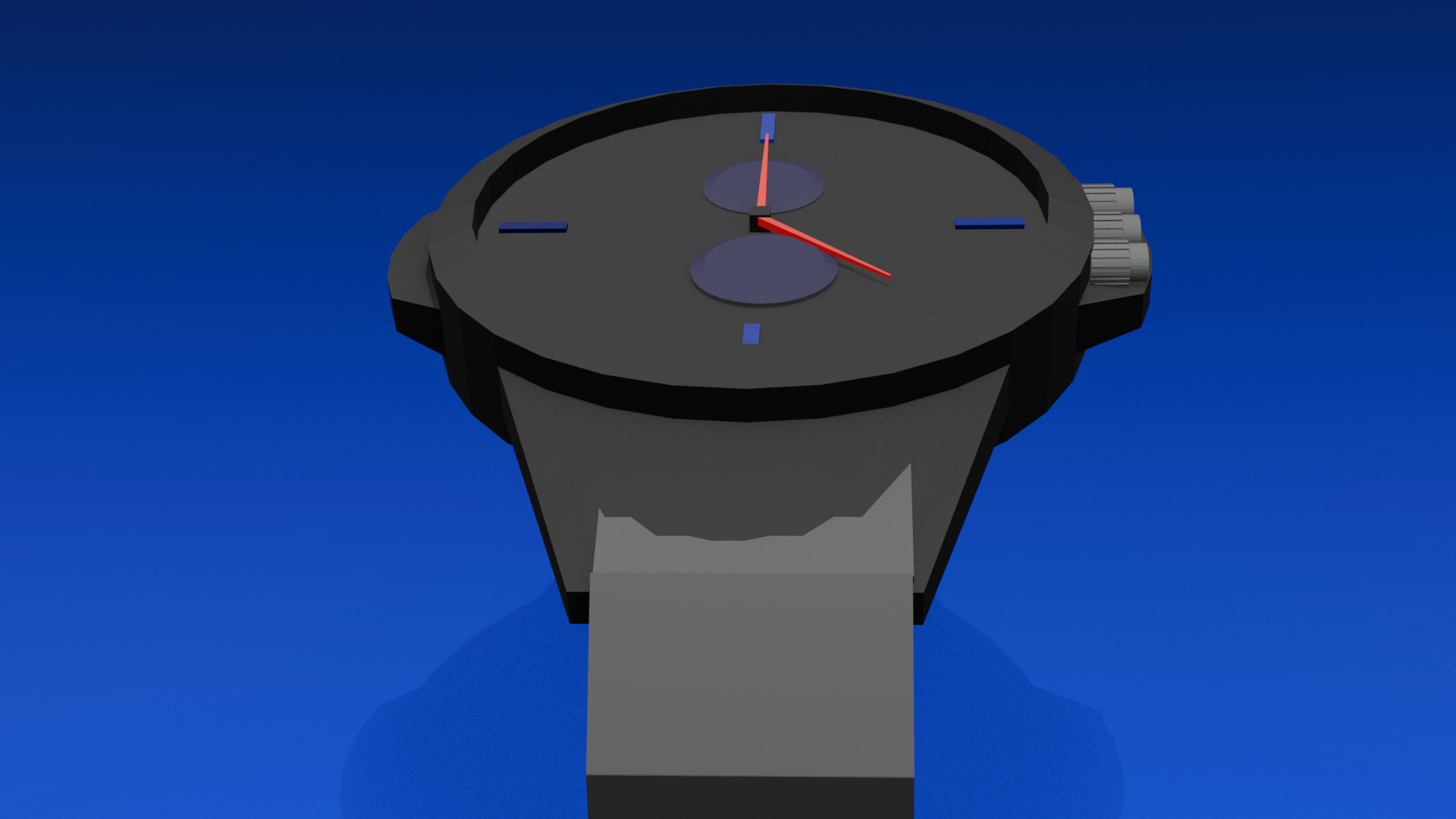 watch Low-poly 3D model_6