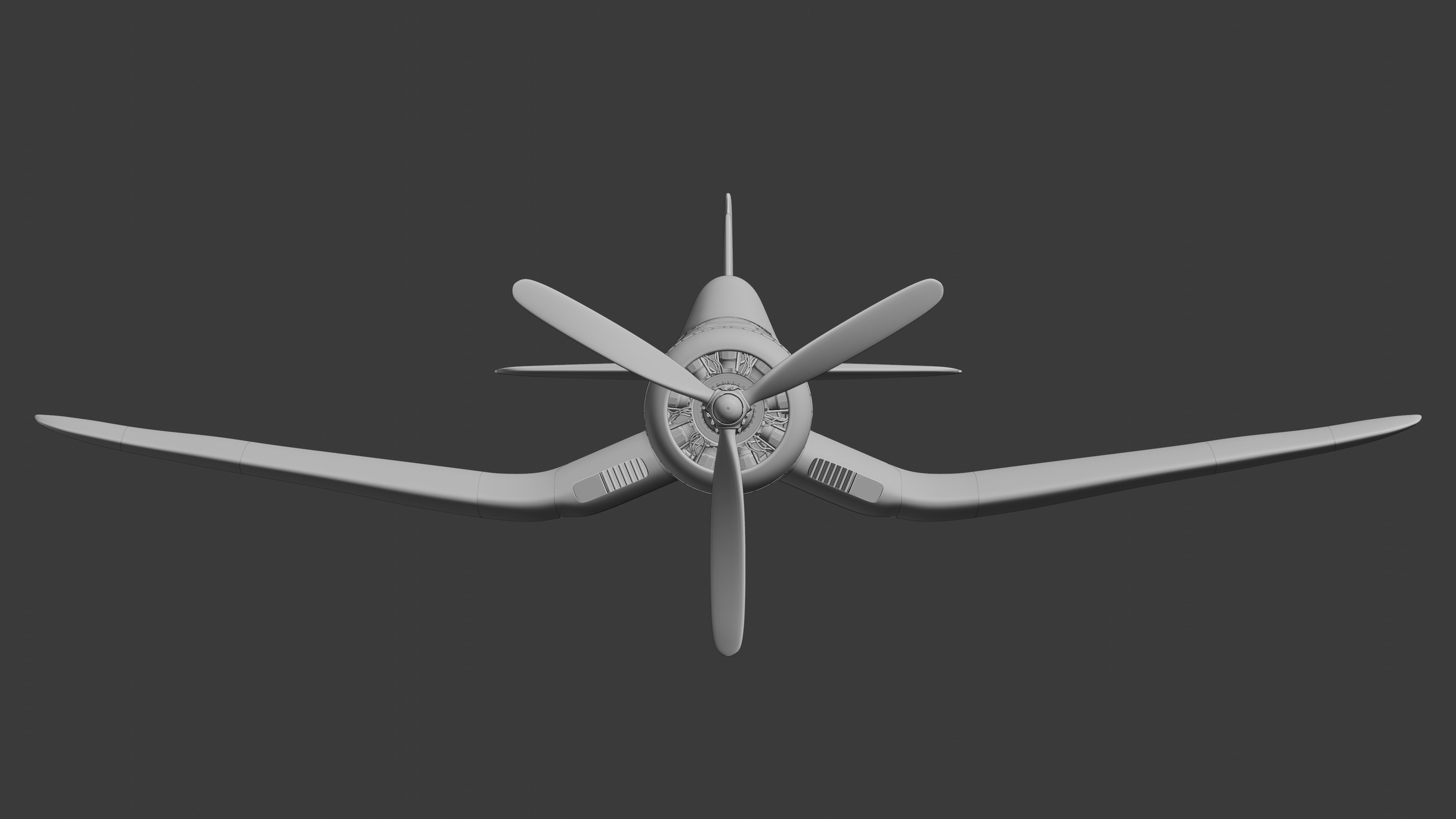 F4U Corsair 3D model 3D model_6