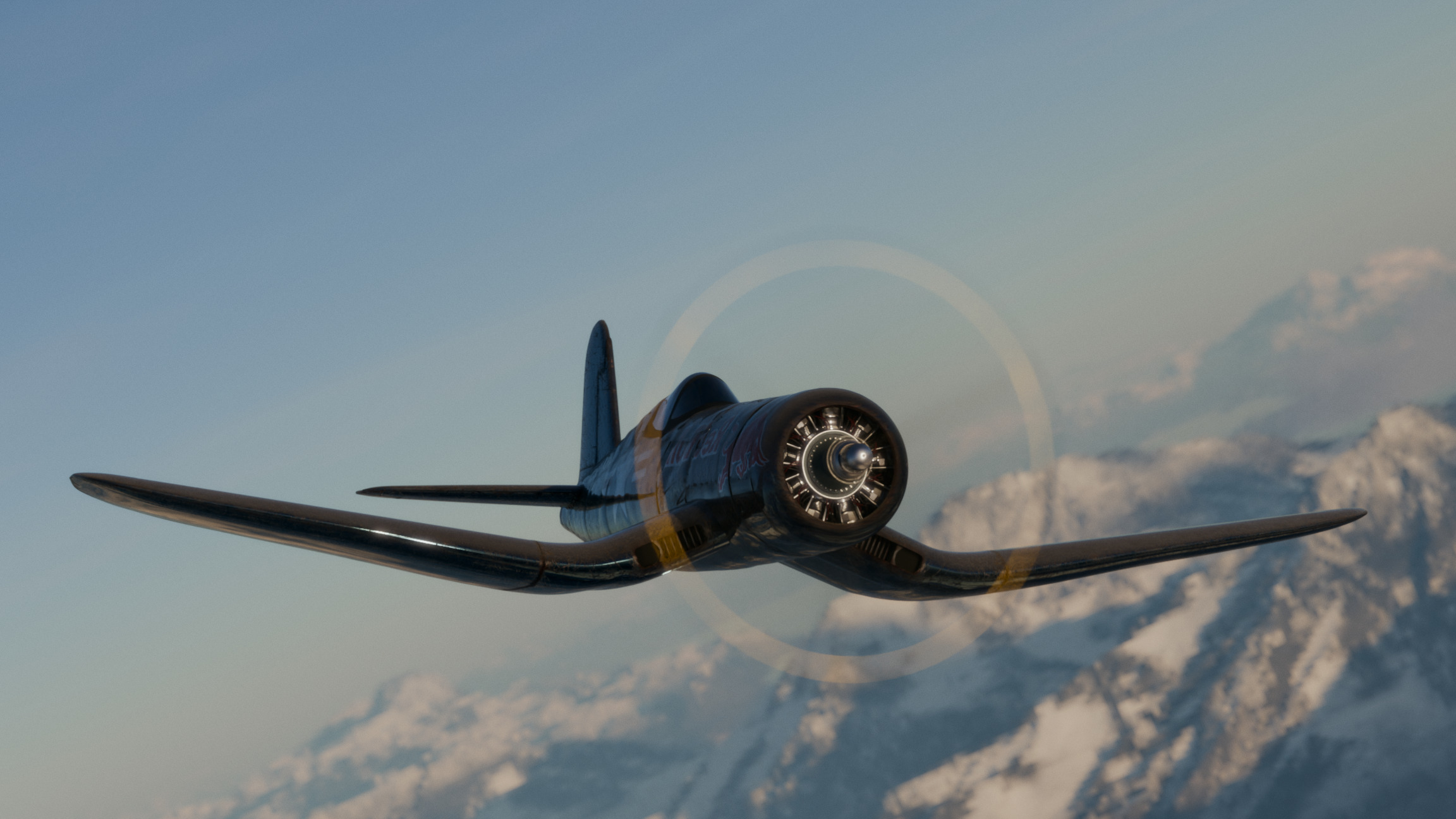F4U Corsair 3D model 3D model_9