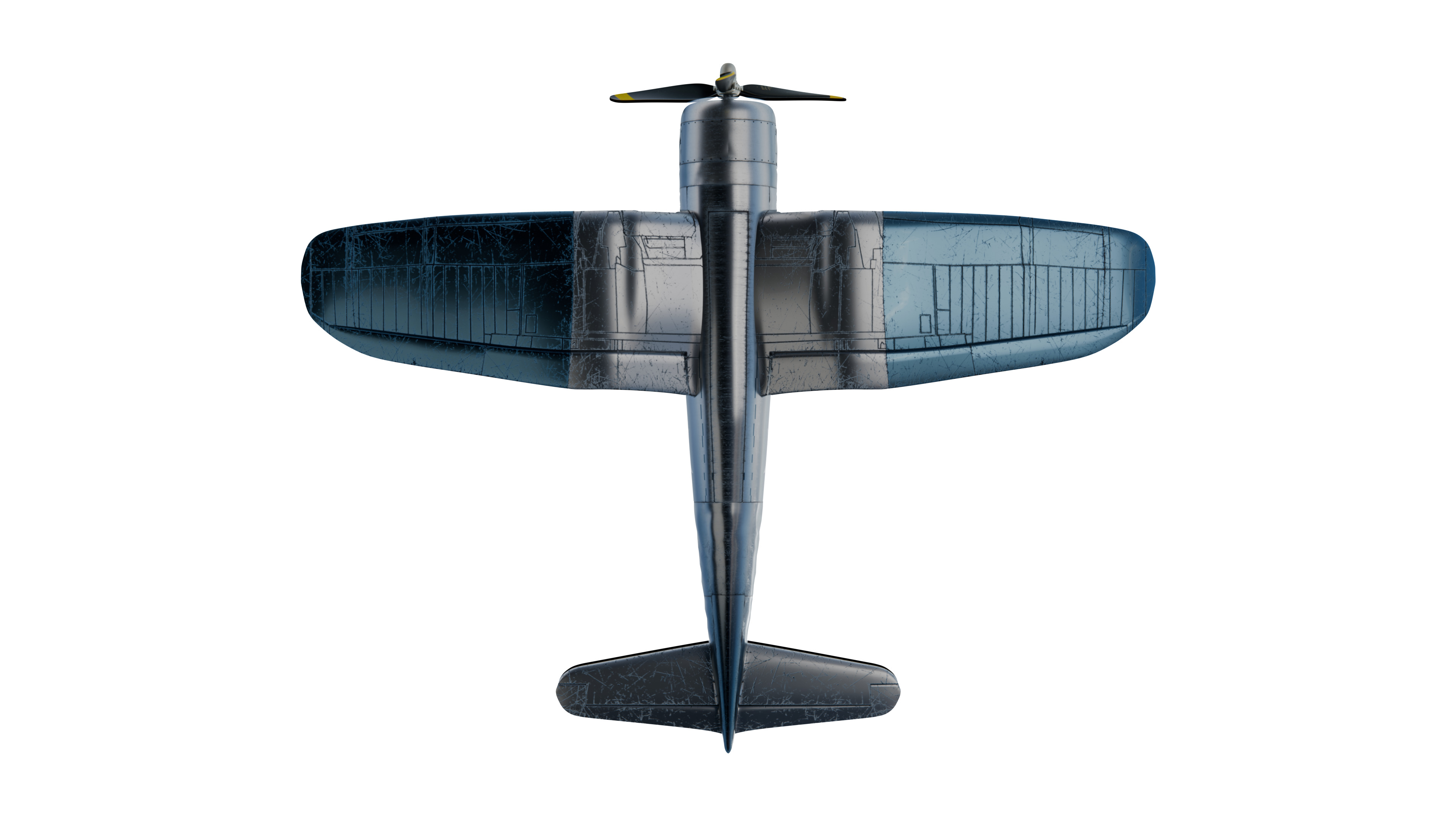 F4U Corsair 3D model 3D model_1