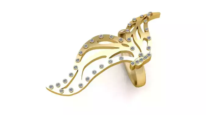 PRECIOUS RING 3D PRINTABLE MODEL 3D print model
