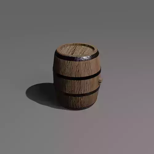 Wood Barrel