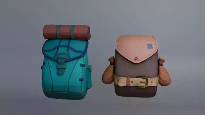 Backpack stylized