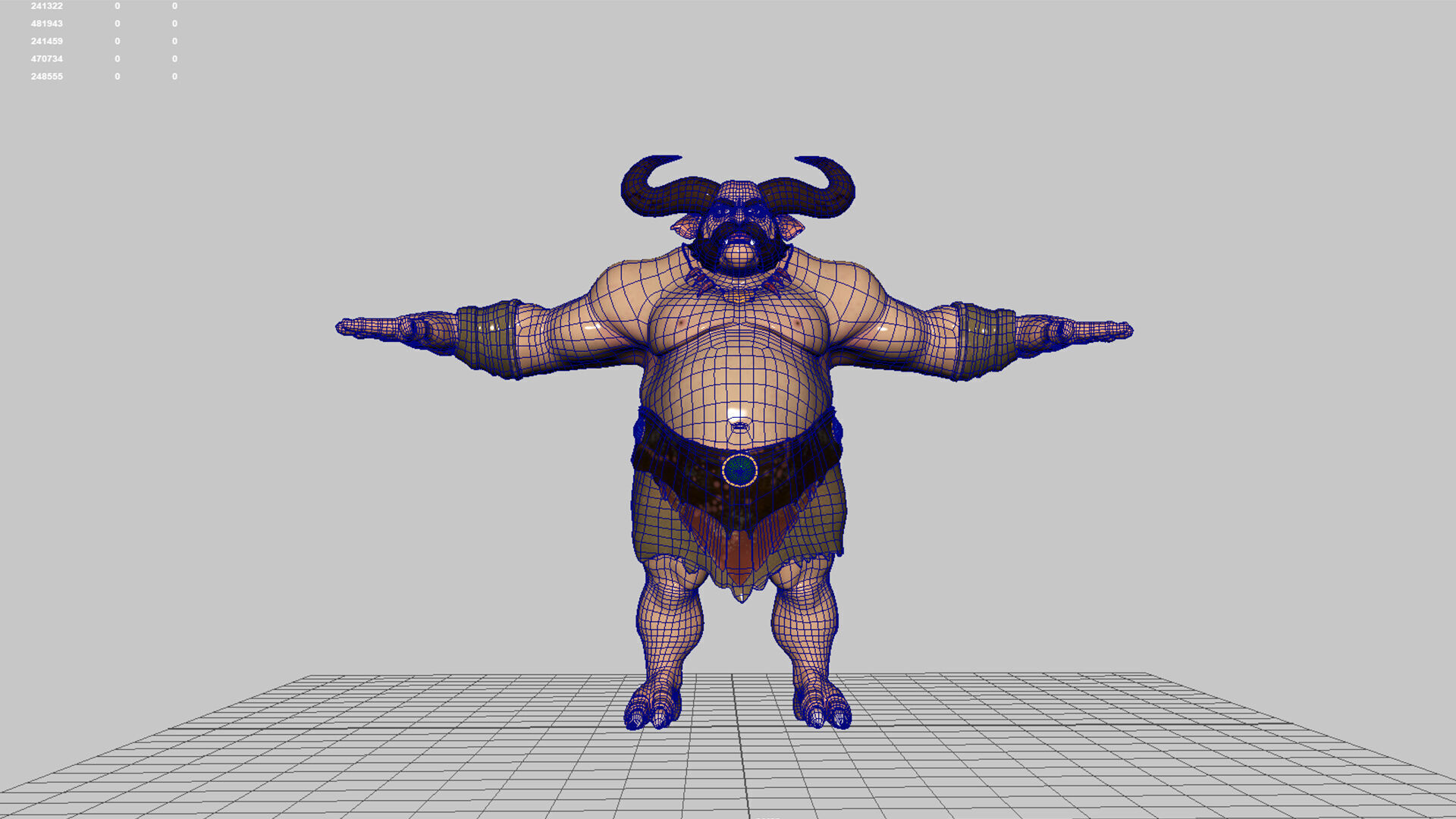 Monster man 1 3D model_11