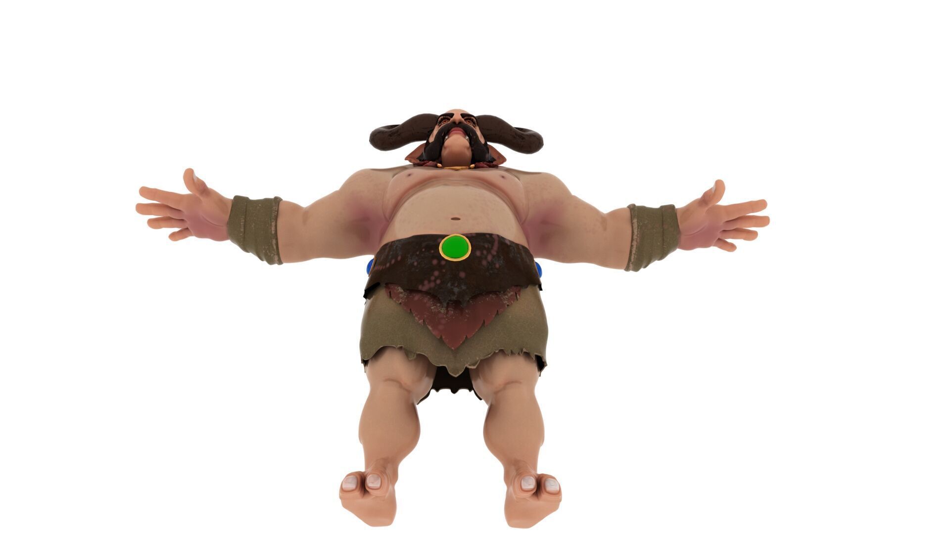 Monster man 1 3D model_6