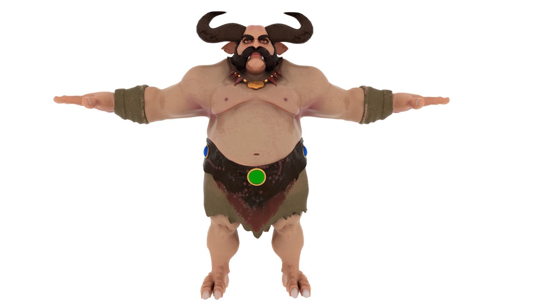 Monster man 1 3D model_12