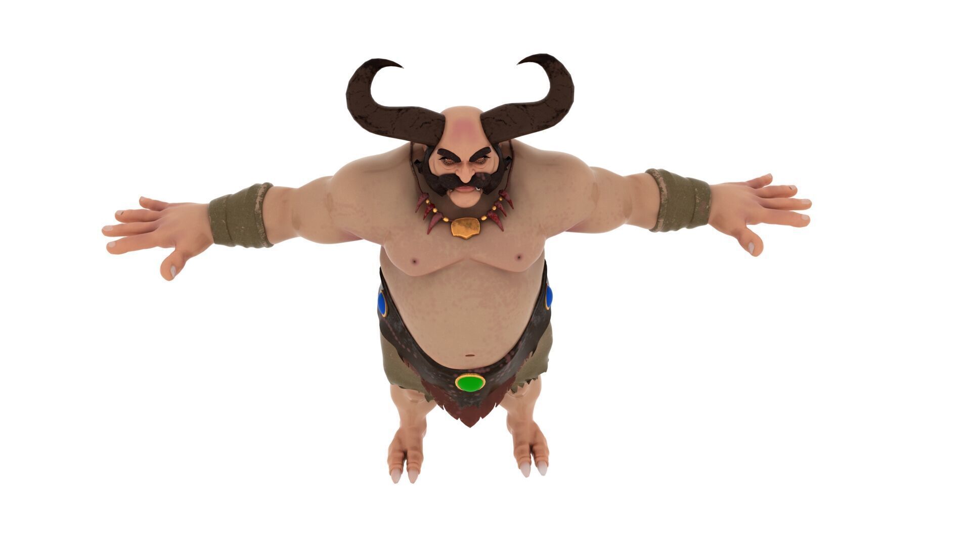 Monster man 1 3D model_16