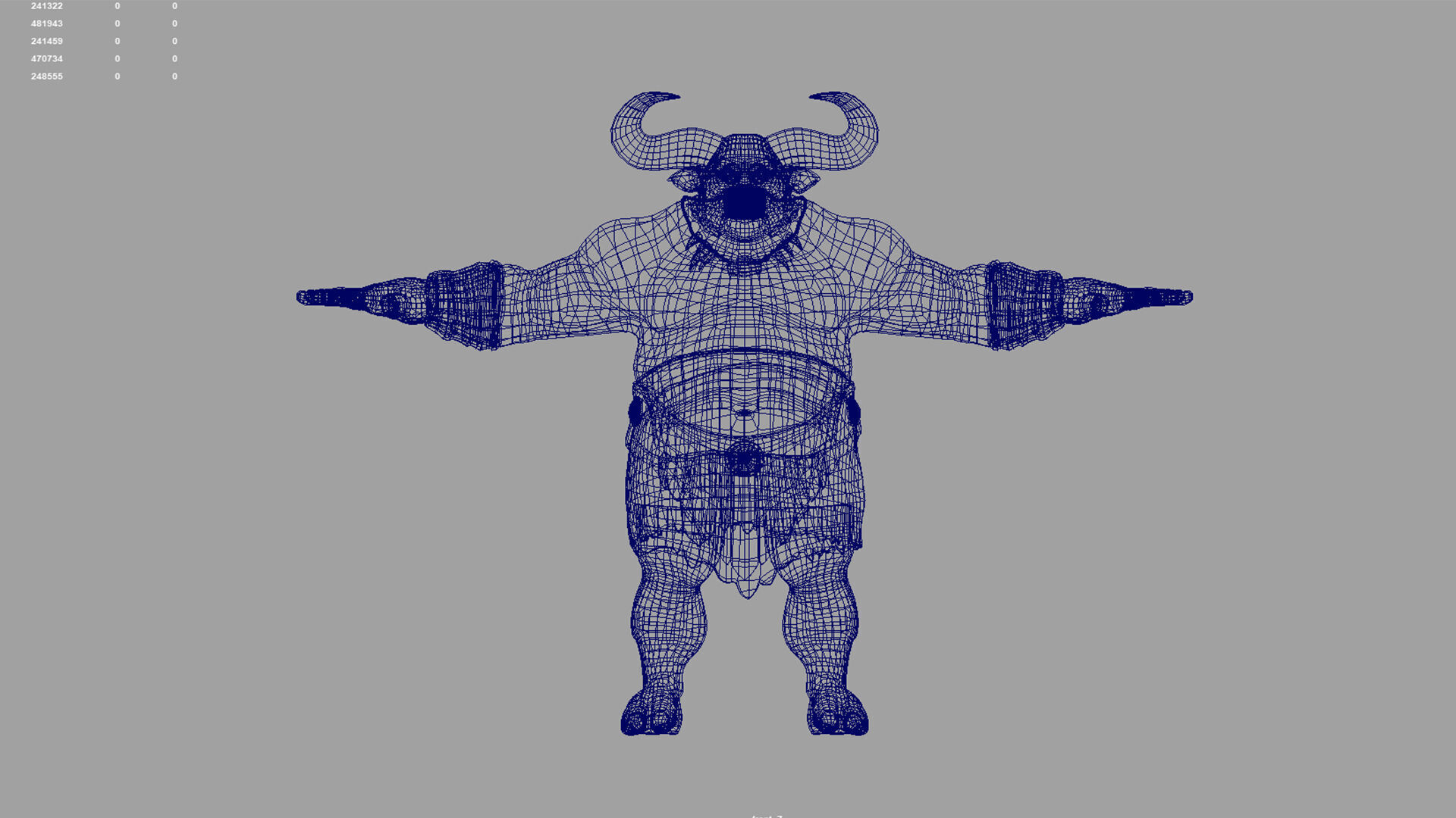 Monster man 1 3D model_24