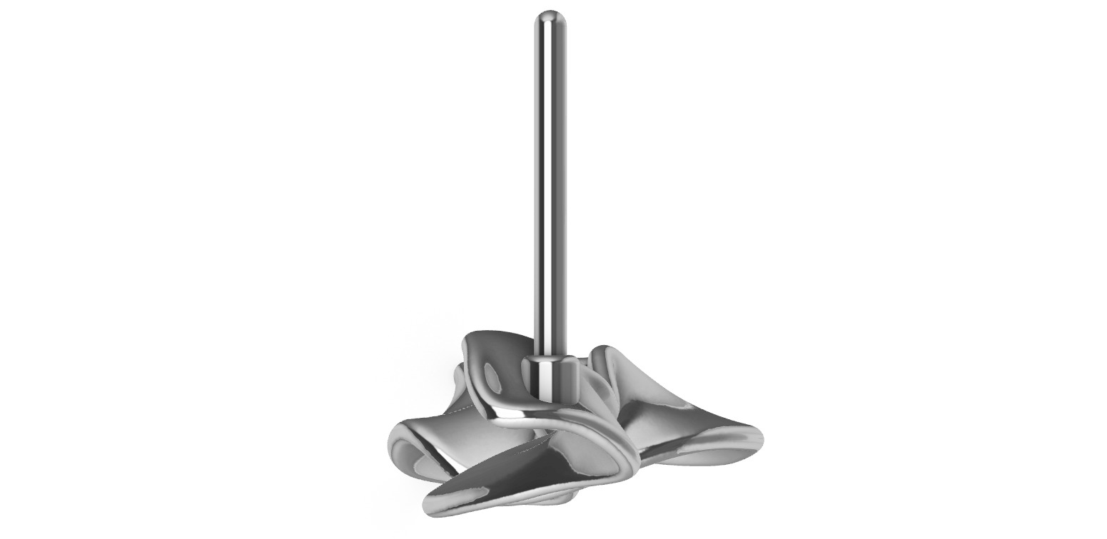 SPIRAL EARRING  3D print model_1