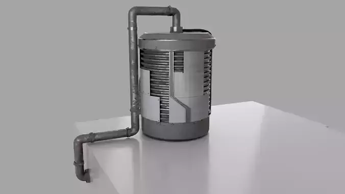 industrial-style sci-fi generator