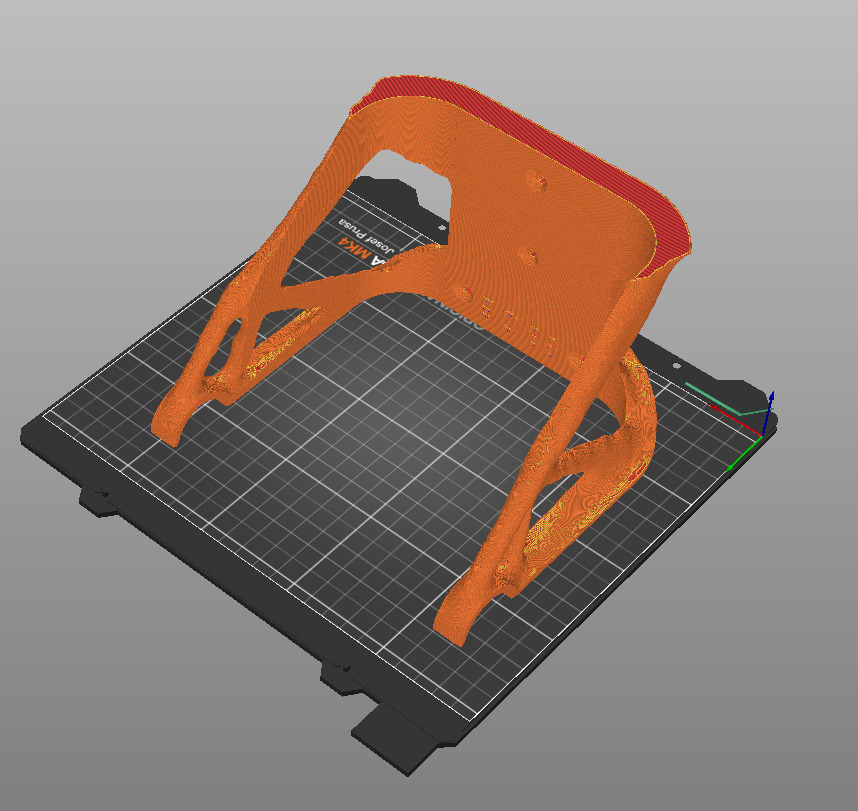 Topology Optimized Racing Bike Wall Hanger mount 3D printing 3D print model_6