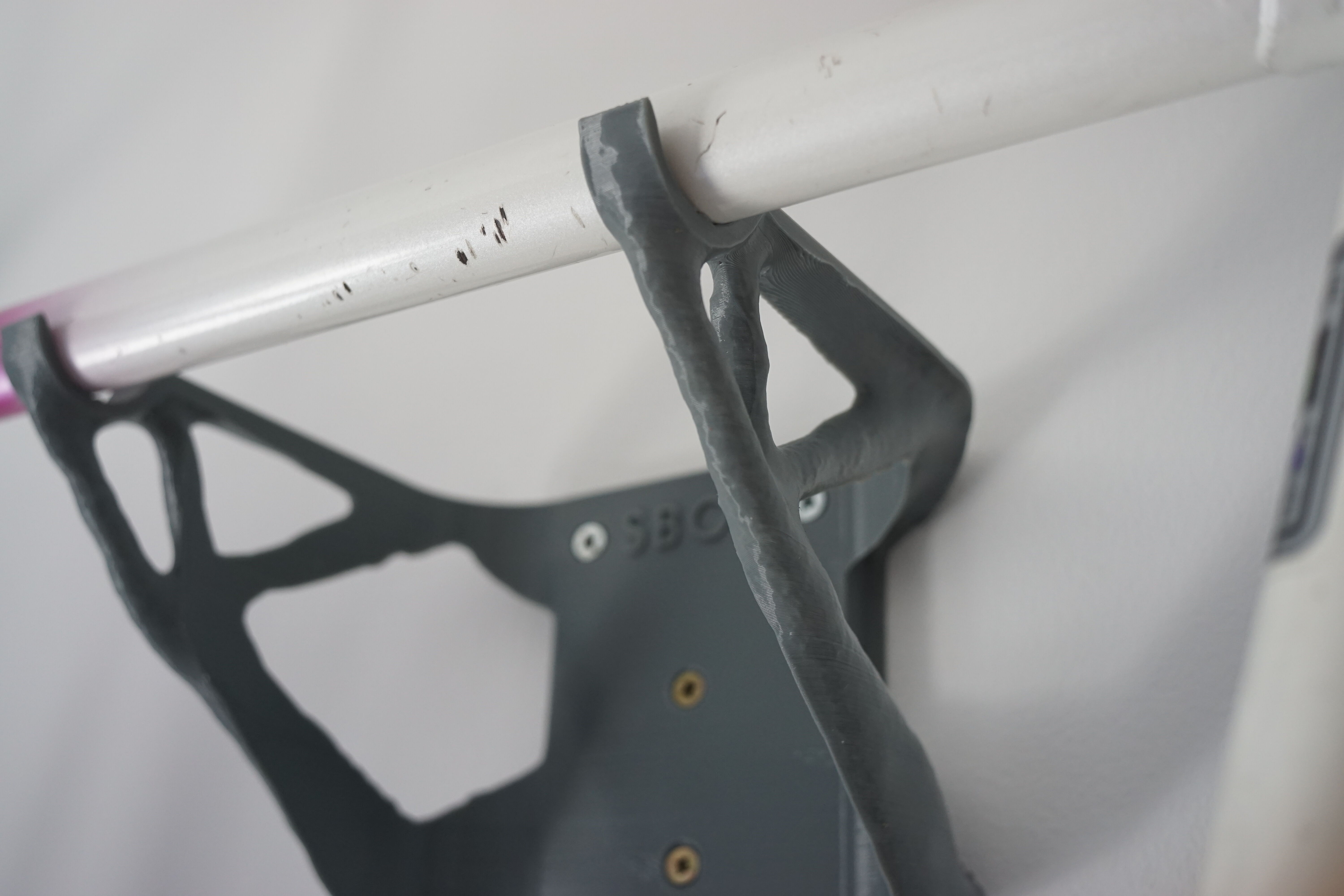 Topology Optimized Racing Bike Wall Hanger mount 3D printing 3D print model_3