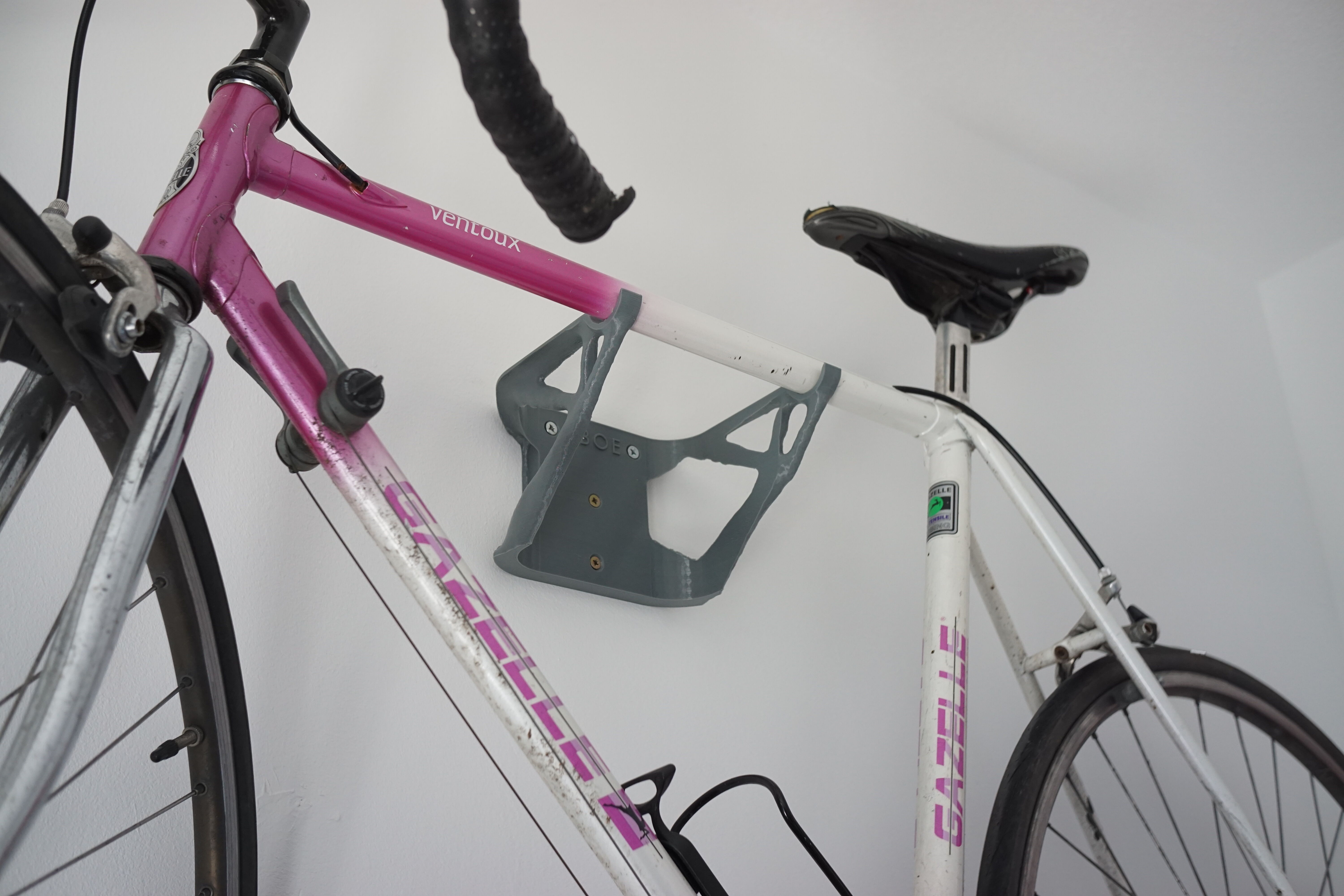 Topology Optimized Racing Bike Wall Hanger mount 3D printing 3D print model_1
