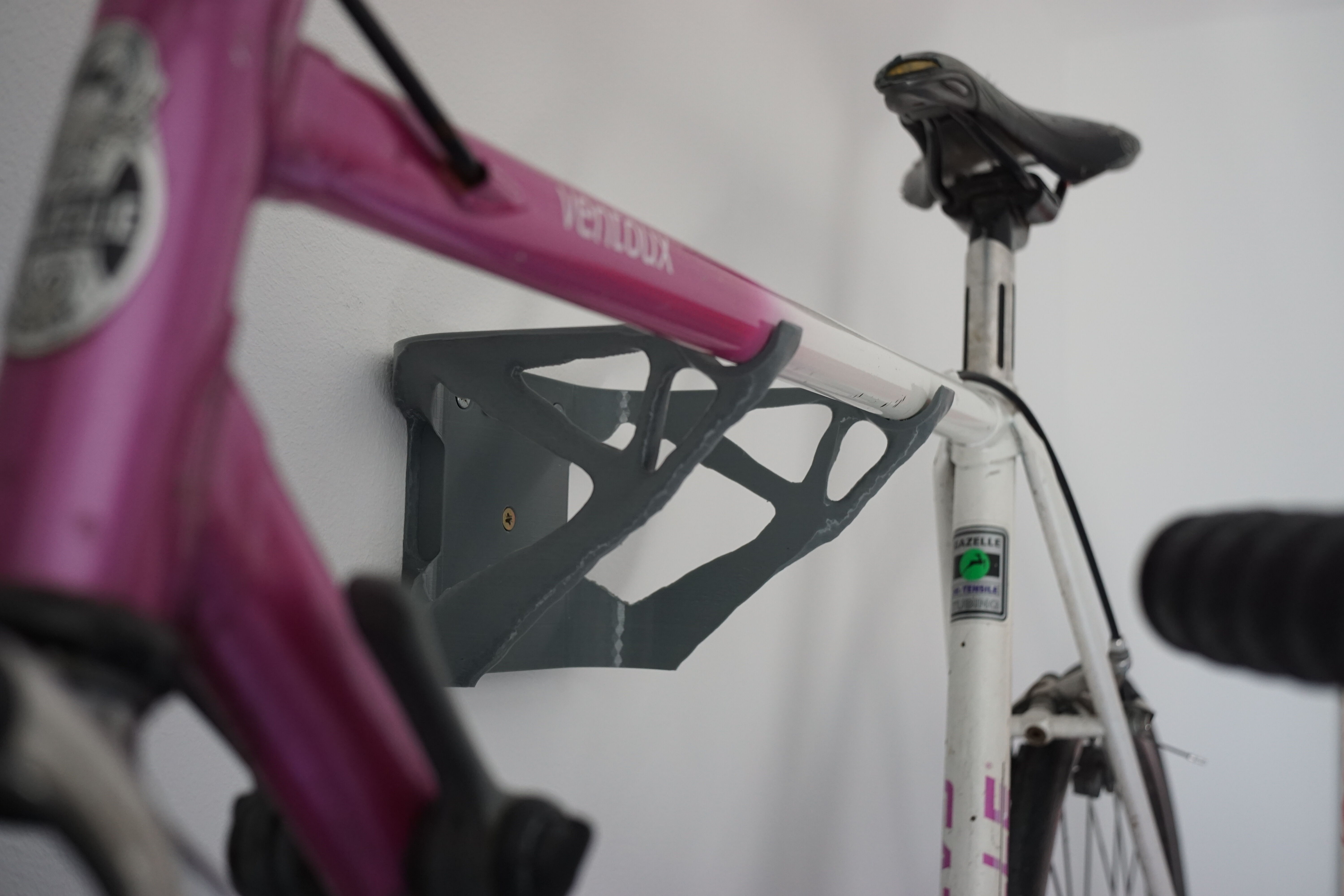 Topology Optimized Racing Bike Wall Hanger mount 3D printing 3D print model_4