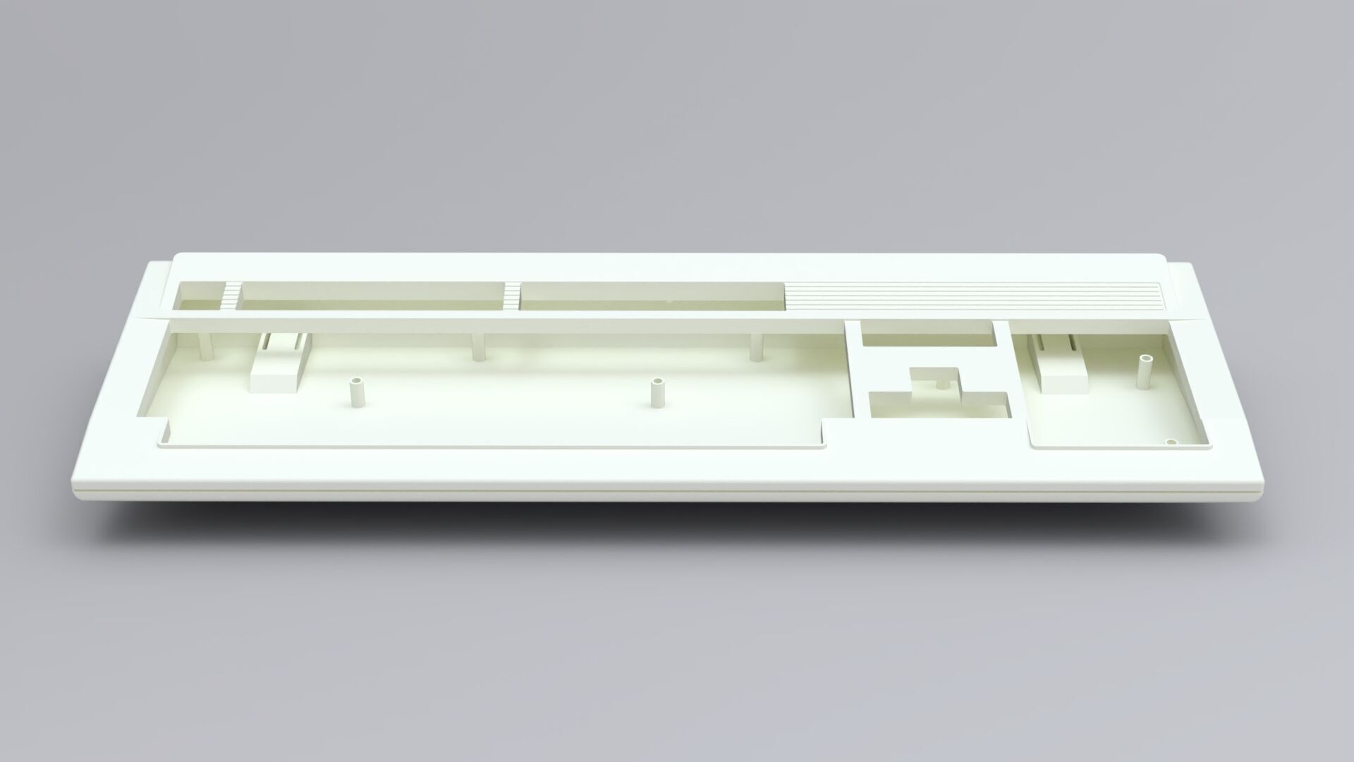 Amiga 4000 keyboard 3d printed enclosure 3D print model_5