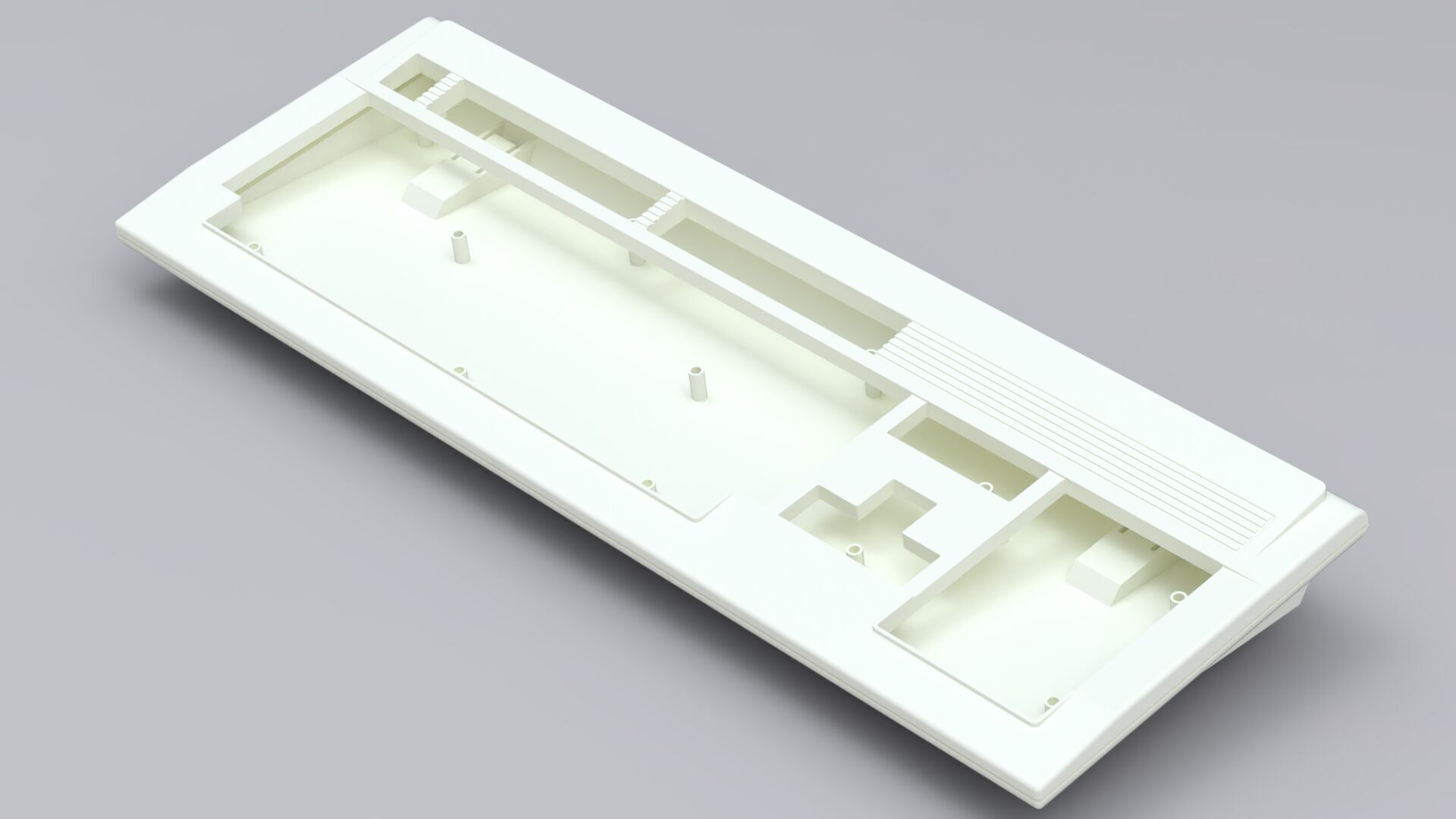 Amiga 4000 keyboard 3d printed enclosure 3D print model_3
