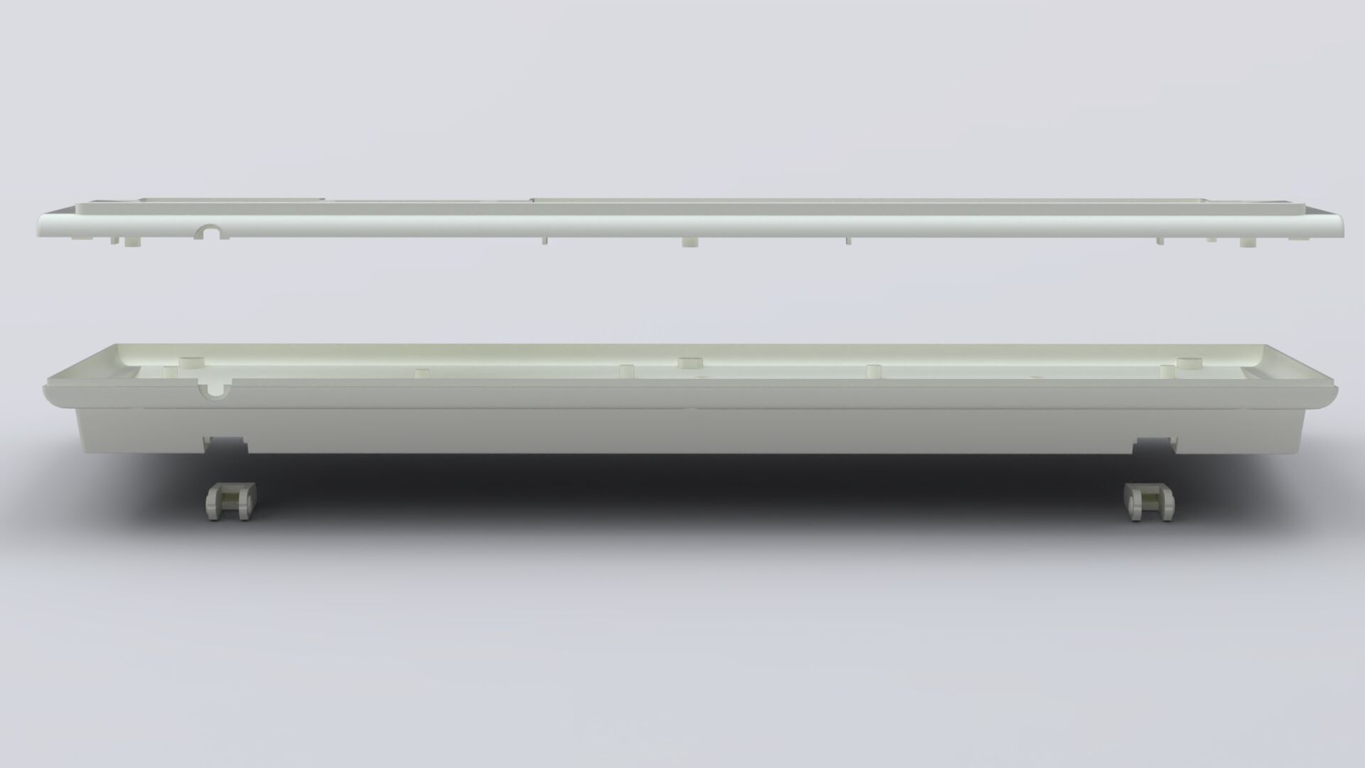 Amiga 4000 keyboard 3d printed enclosure 3D print model_7