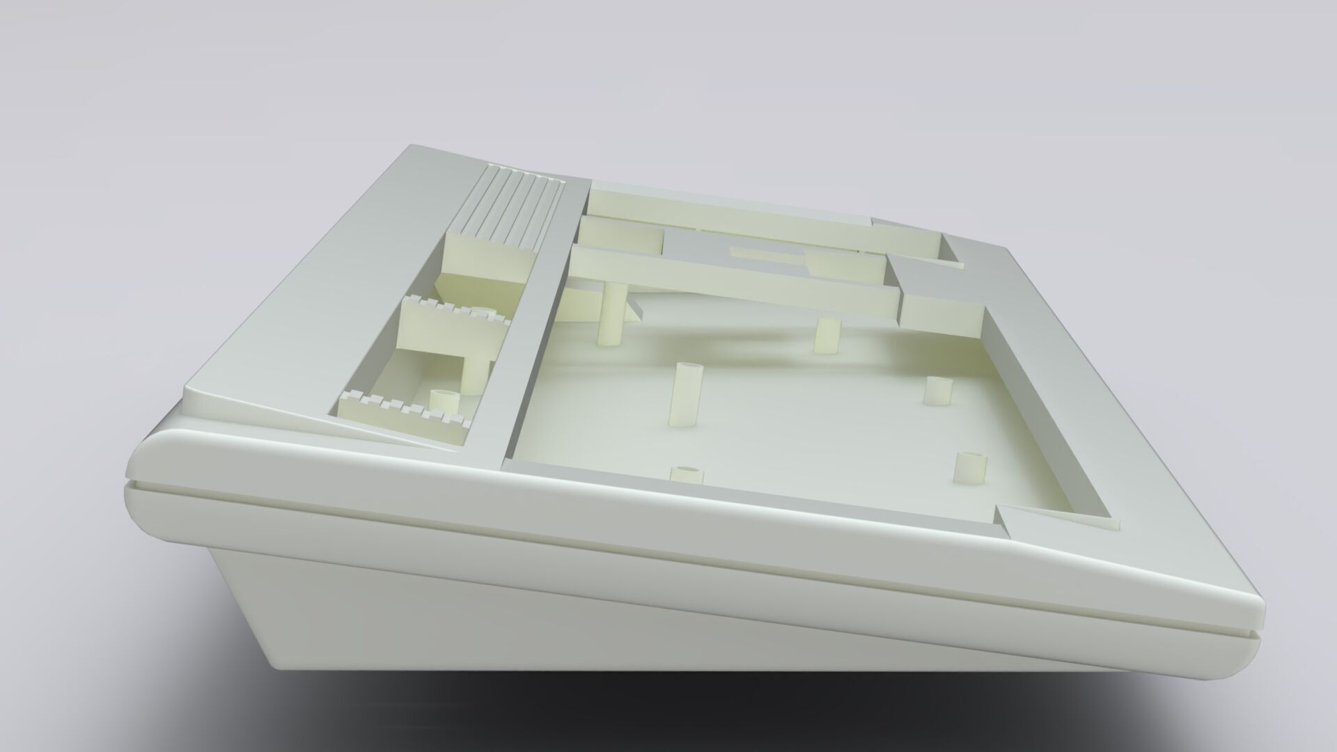 Amiga 4000 keyboard 3d printed enclosure 3D print model_13