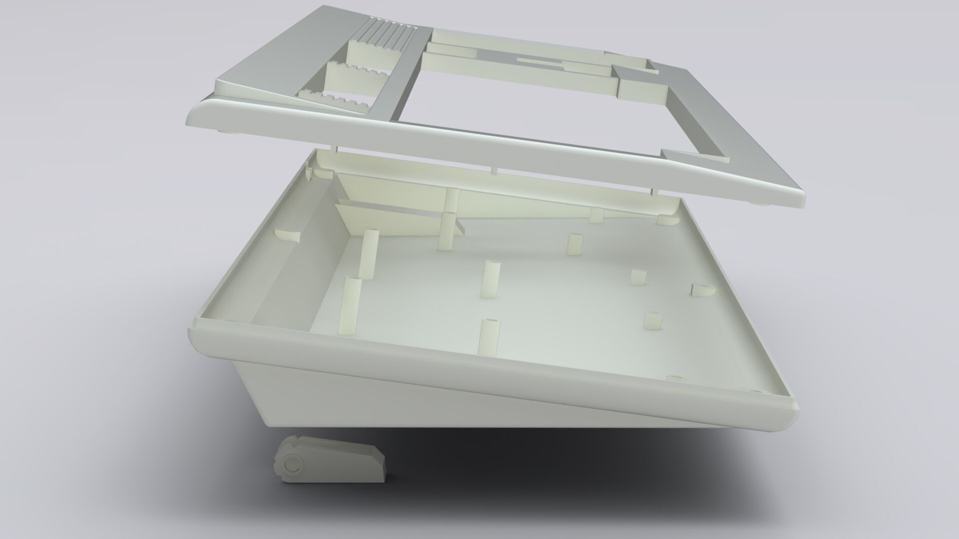 Amiga 4000 keyboard 3d printed enclosure 3D print model_6