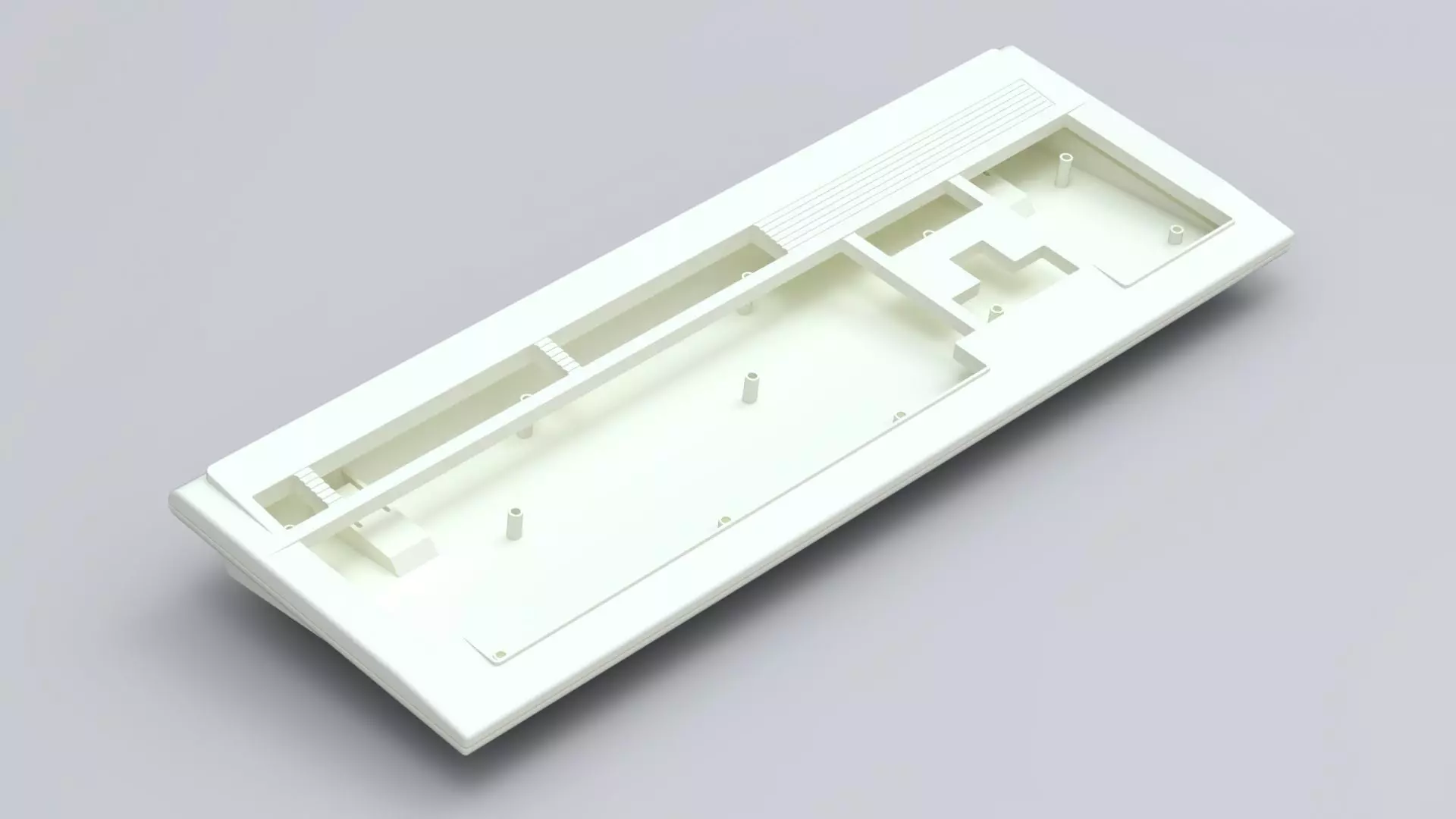 Amiga 4000 keyboard 3d printed enclosure 3D print model