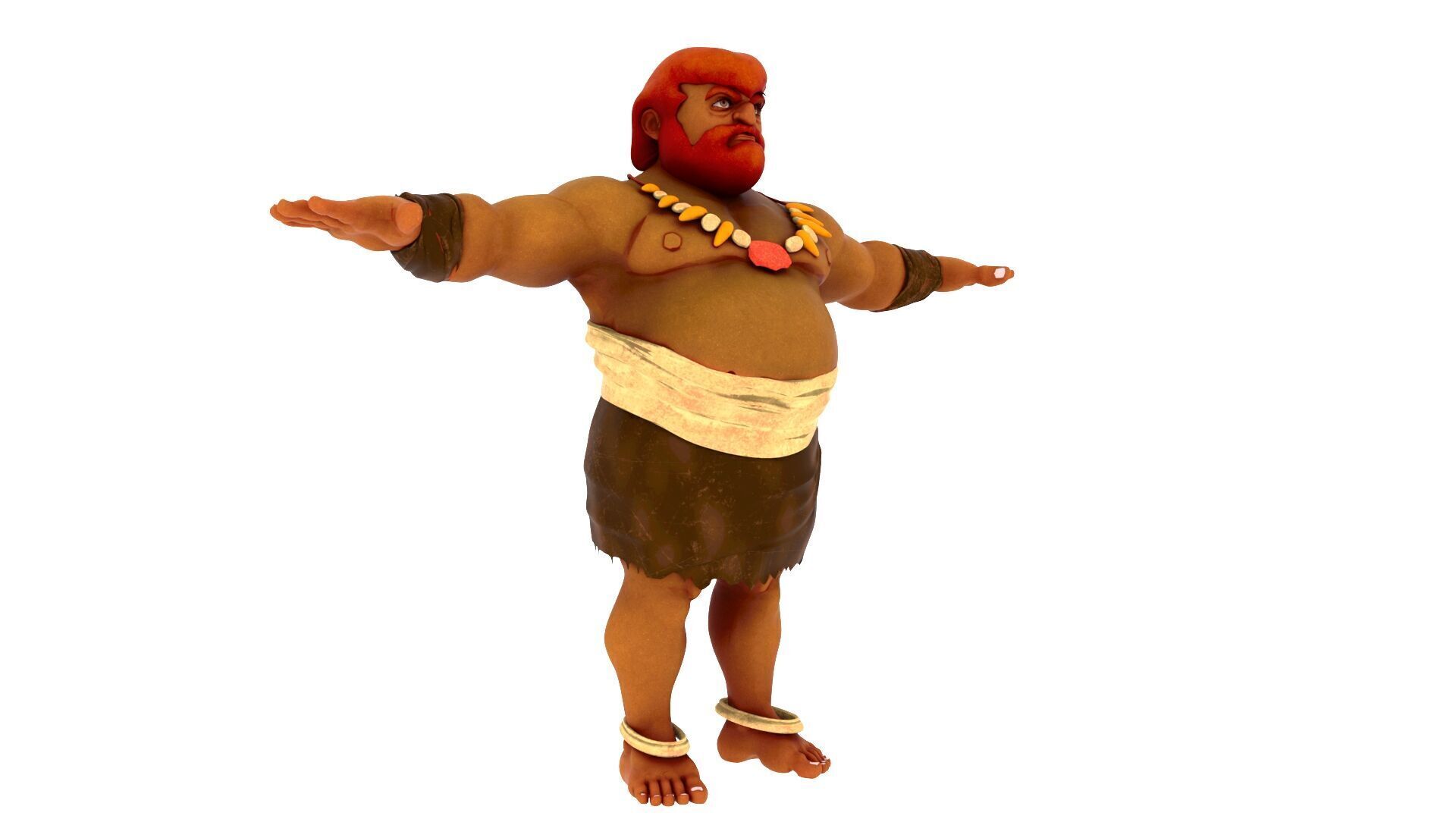 Monster man 2 3D model_7