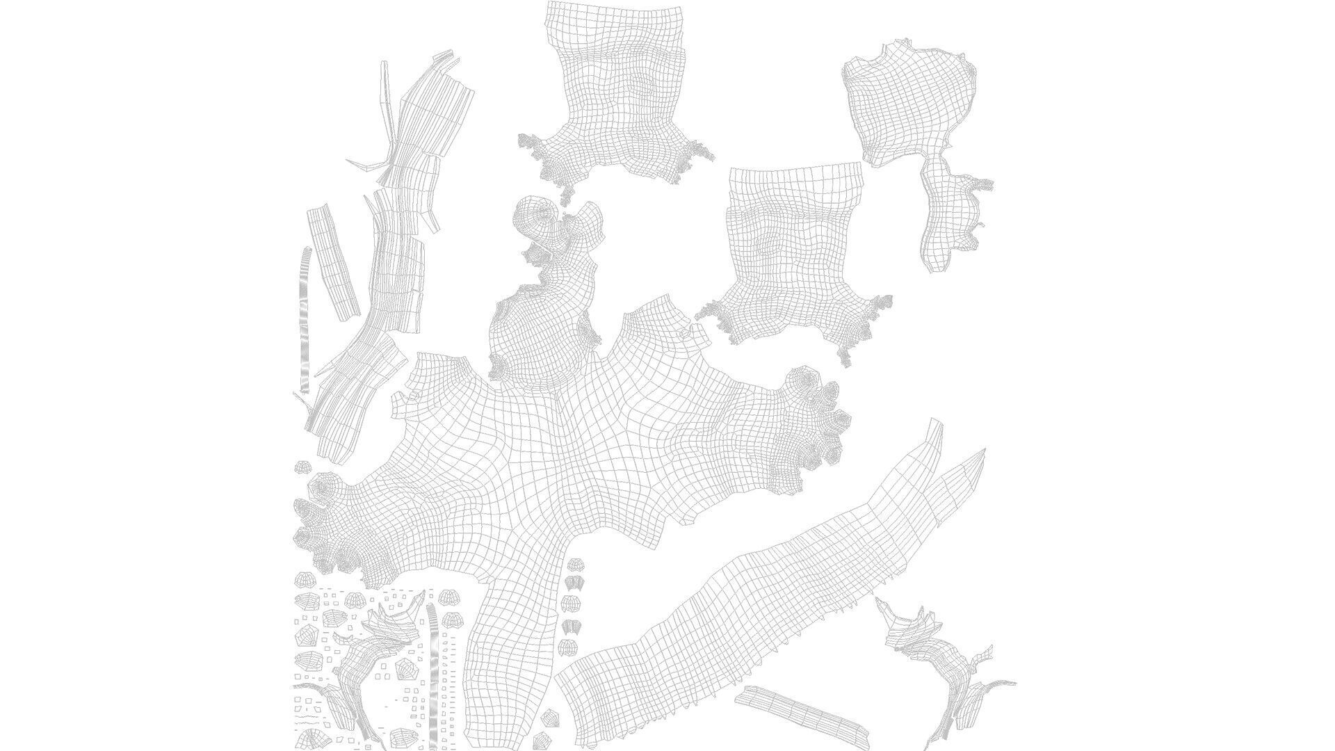 Monster man 2 3D model_2