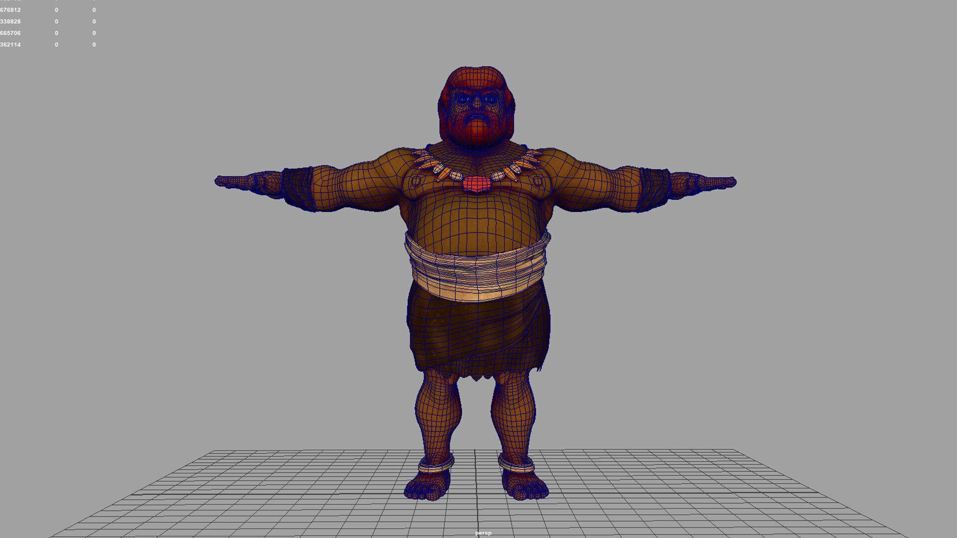 Monster man 2 3D model_1