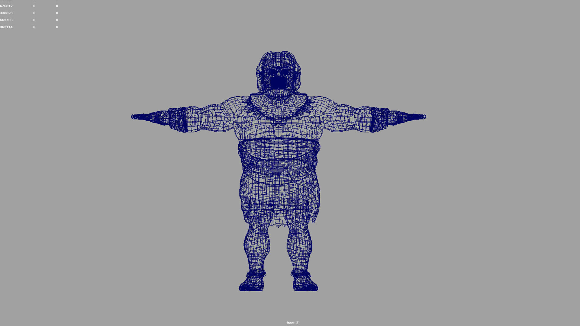 Monster man 2 3D model_3