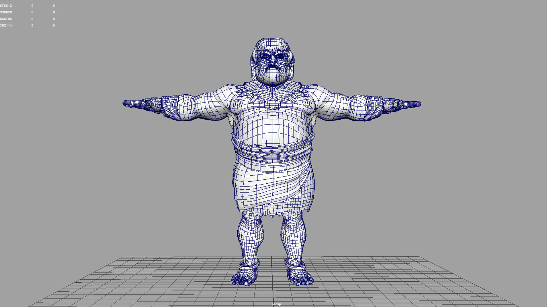 Monster man 2 3D model_4