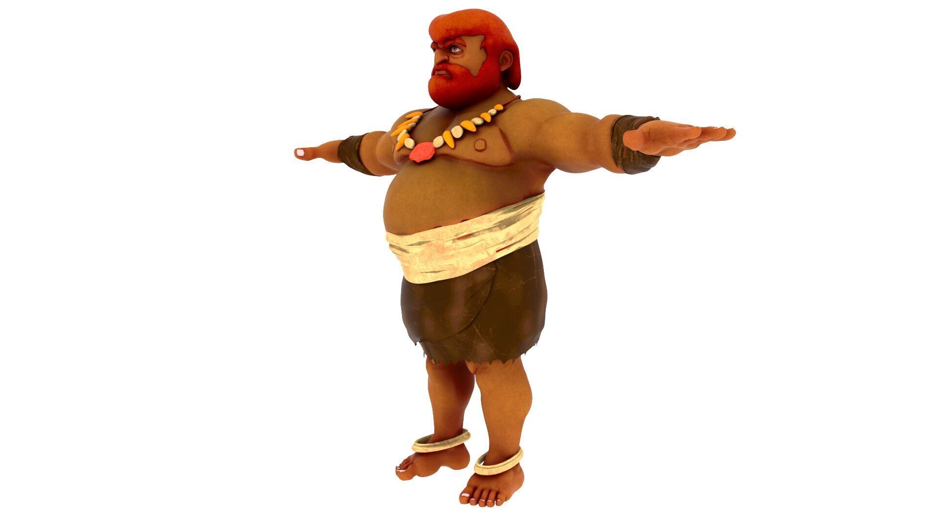Monster man 2 3D model_5